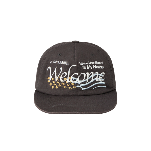 AE45SUCA009CHA AEAE Welcome Washed Cap Charcoal