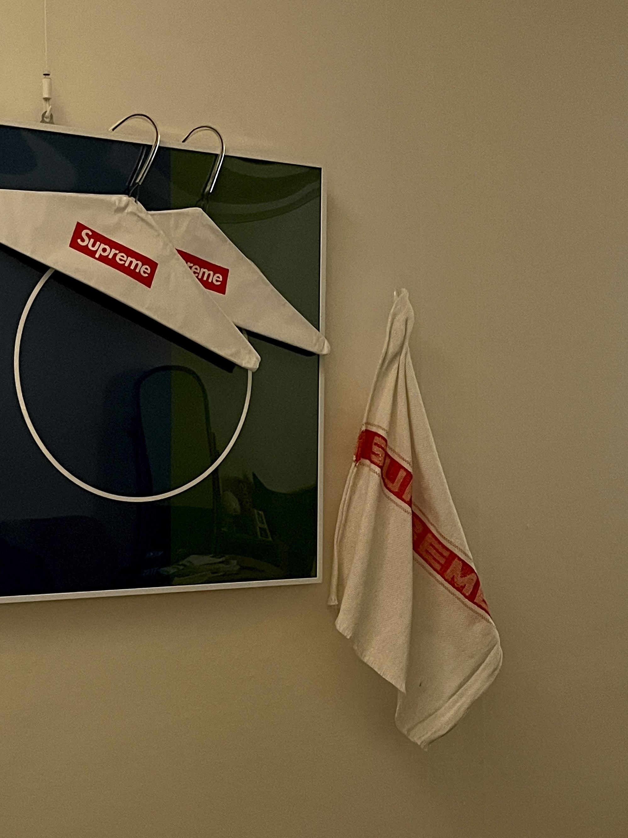 Supreme Shop Towel Multicolor (Set of 3) - 25SS 착용 스타일