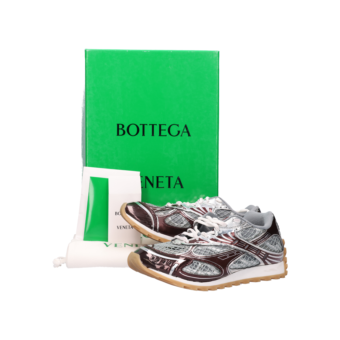 755915V2X Bottega Veneta Orbit Sneaker Merlot Vapor 38 - #5