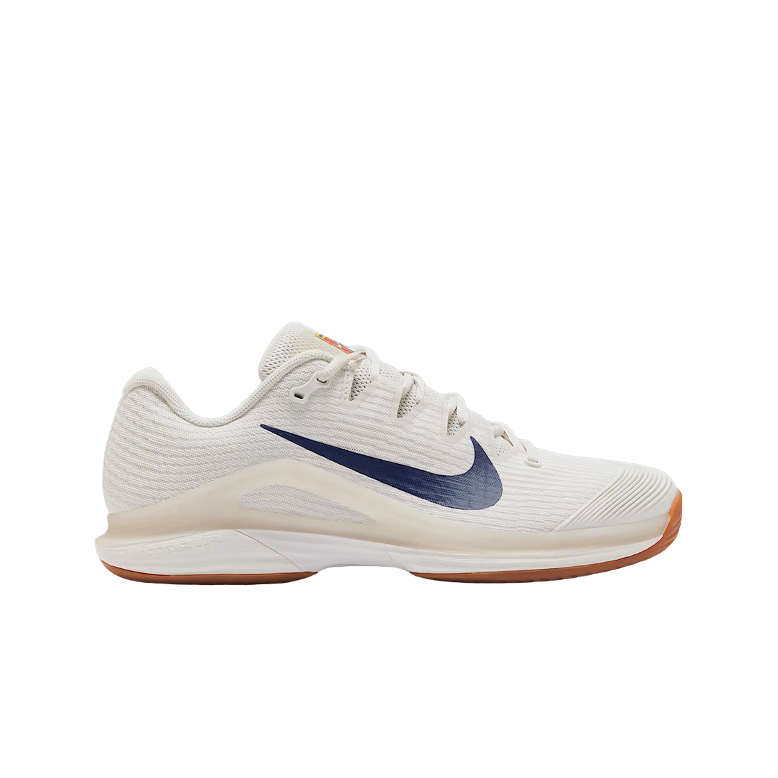 FV5552-100 Nike Court Air Zoom Vapor 12 HC Summit White Gum Medium Brown
