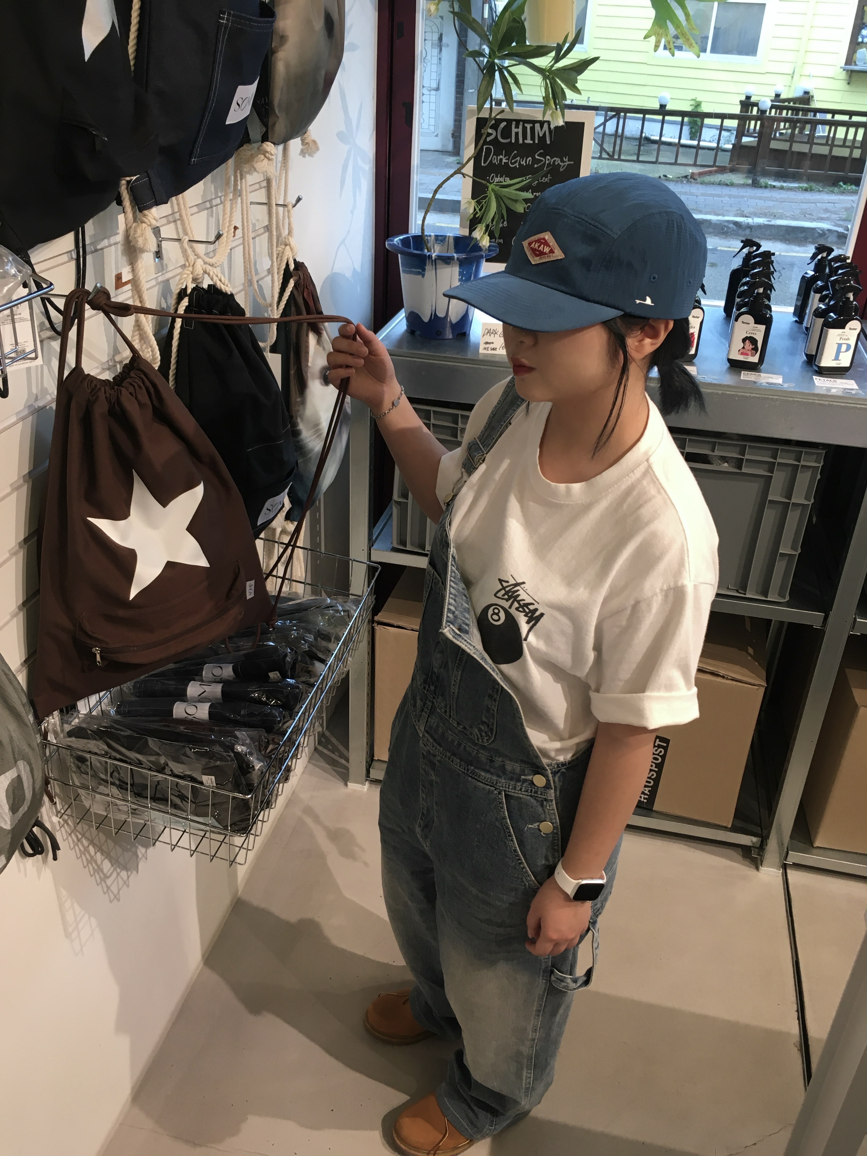 Stussy 8 Ball Pigment Dyed T-Shirt Natural, (W) Timberland 6 Inch Premium Waterproof Boot Wheat Nubuck - Wide 착용 스타일 - 2