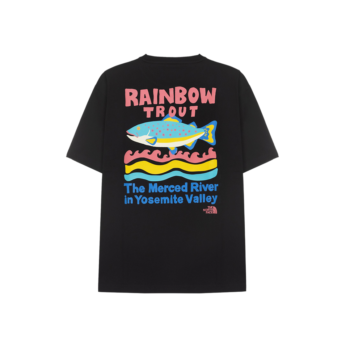 노스페이스 화이트 라벨 리버 메이트 숏슬리브 라운드 티셔츠 블랙(The North Face White Label River Mate S/S Round T-Shirt Black) - 2