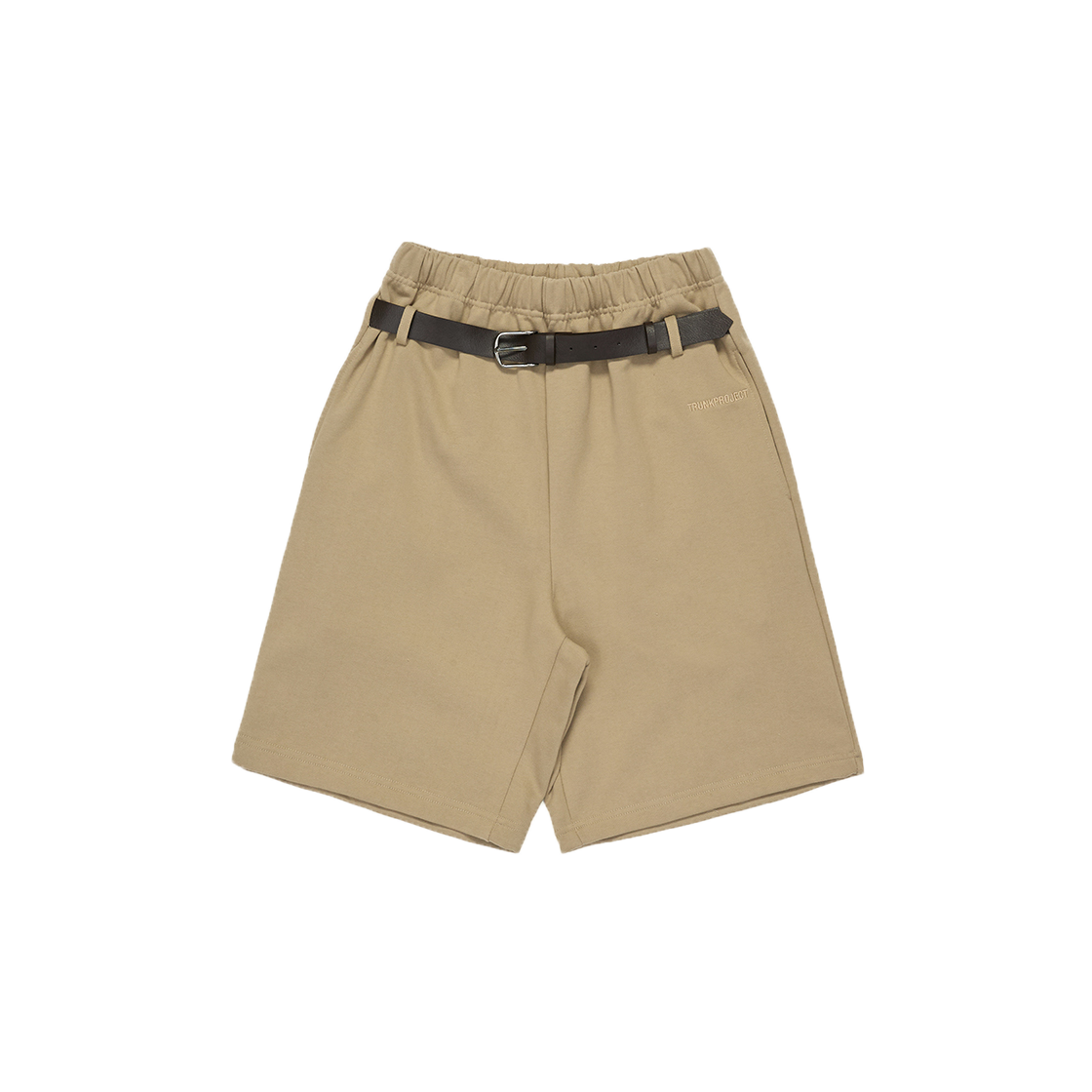트렁크프로젝트 밸트 쇼츠 베이지(TRUNKPROJECT Belted Lounge Shorts Beige)