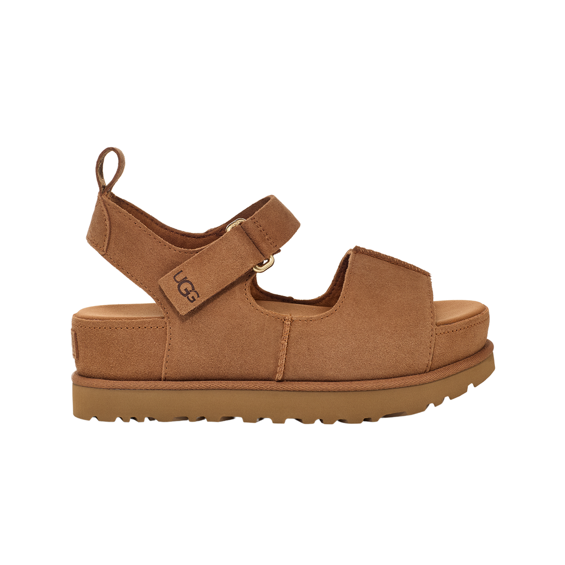 (W) 어그 골든스타 하이 샌들 체스트넛((W) UGG Goldenstar Hi Sandal Chestnut)