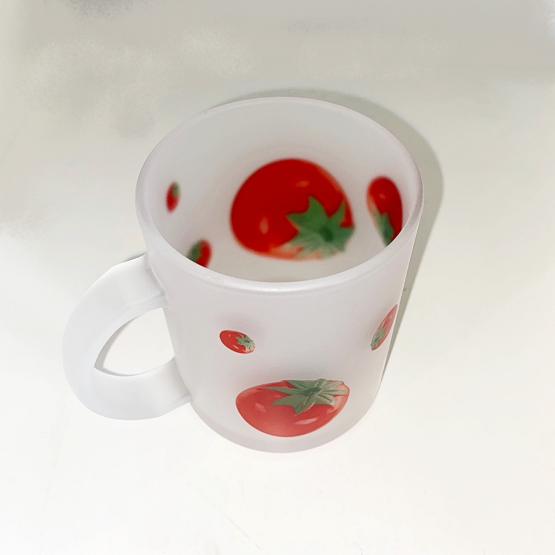 유라이크왓 토이 토마토 글라스 머그([3% 포인트 적립] you like what Toy Tomato Glass Mug) - 2