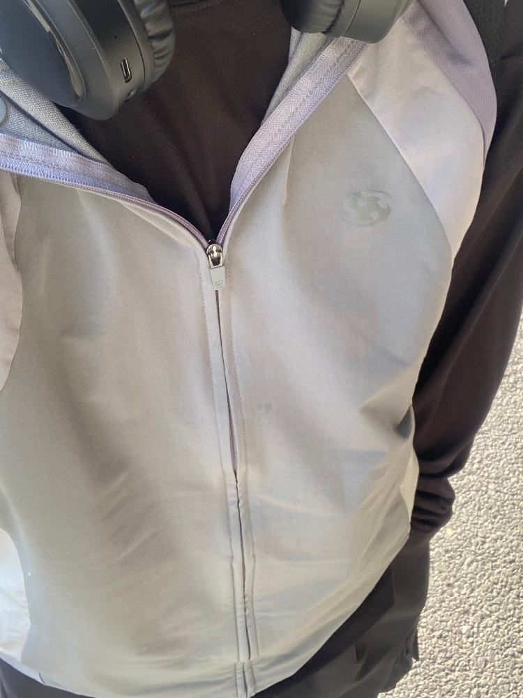Sansan Gear Conversion Jacket Grey - 23FW, Jordan 1 Mid White Stealth 착용 스타일 - 1