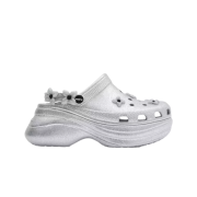 (W) Crocs x SMFK Classic Bae Clog Silver Glitter
