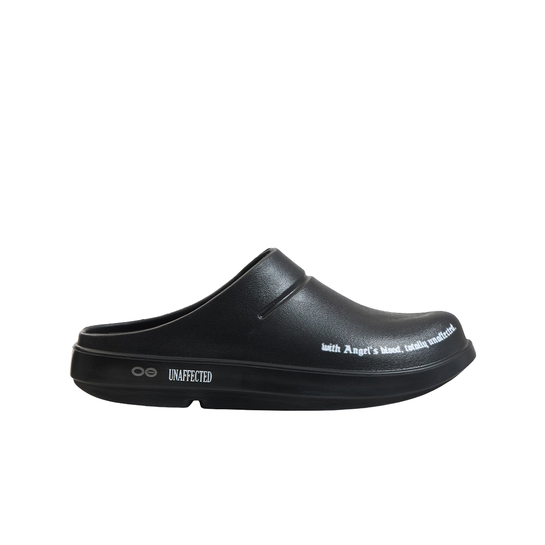 - Oofos x Unaffected x Scarface Clog Black