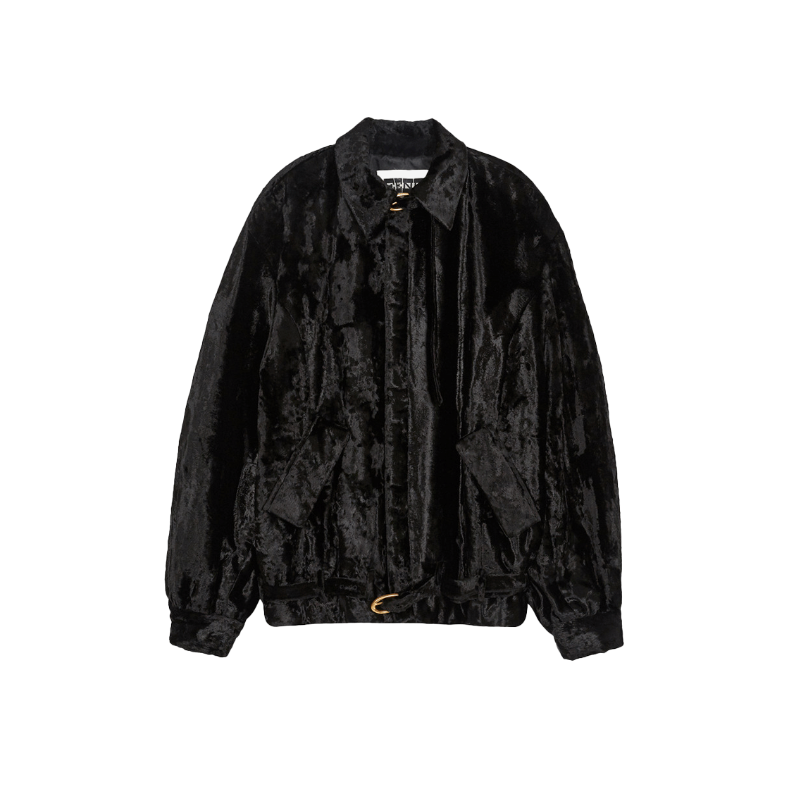 EEZ-1O353-M-JP01-BK EENK Zog Belted Jumper Black - 대표 이미지 #1
