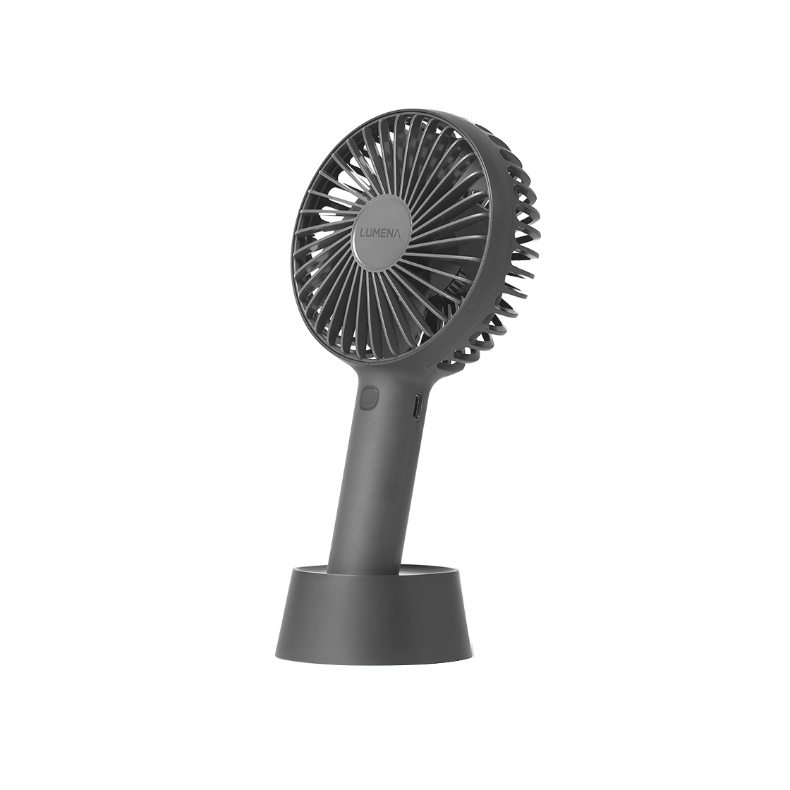 루메나 FAN PRO 4 휴대용 무선 선풍기 다크 그레이(Lumena FAN PRO 4 Portable Wireless Fan Dark Grey)