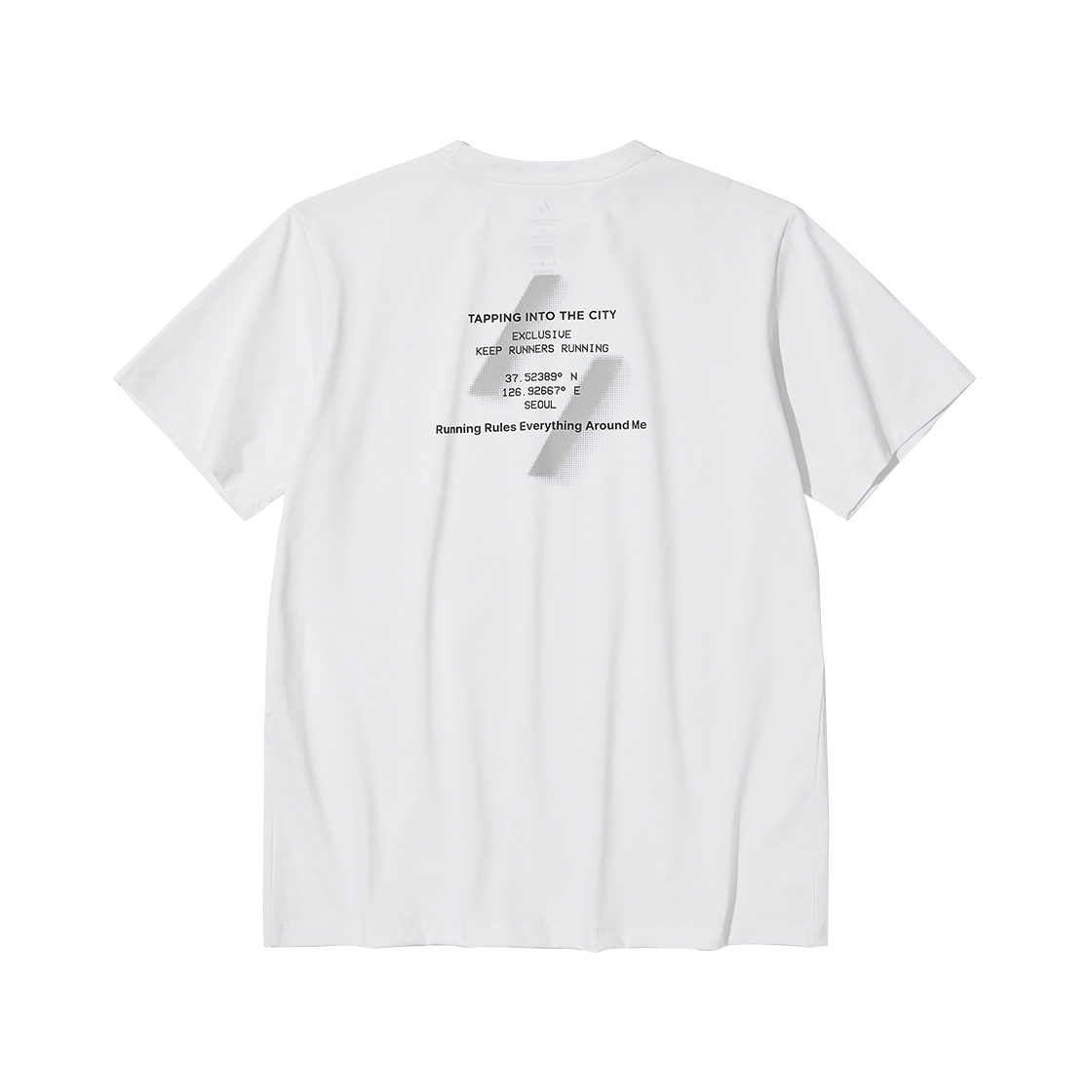 WBEUTS006WH [KREAM 단독]Welter Experiment X KREAM Warm-Up T-Shirt Exclusive White