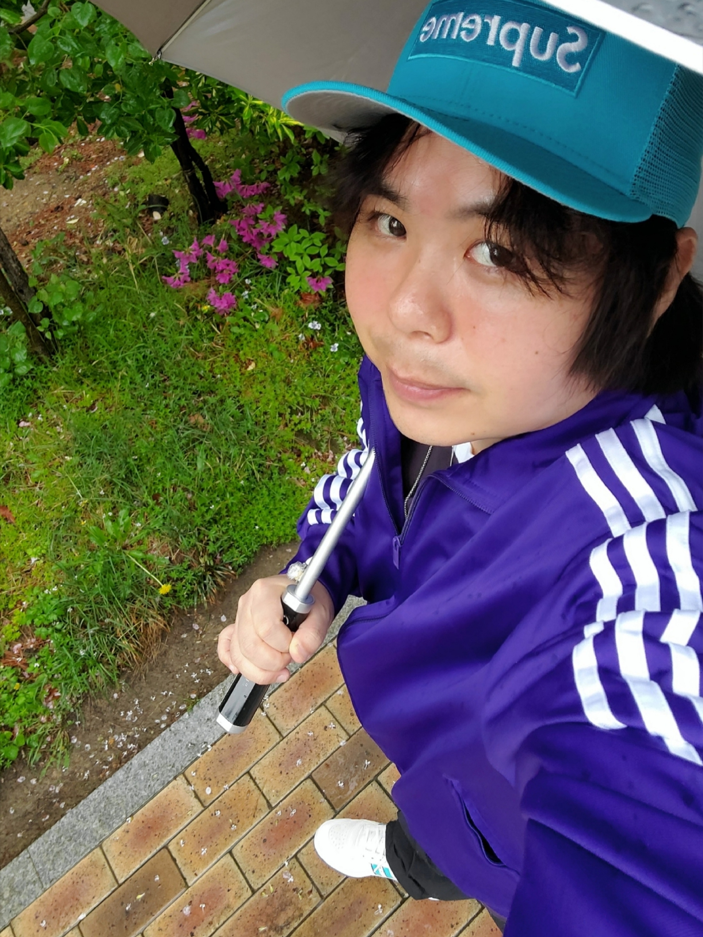 Adidas Adicolor Classic Firebird Track Top Collegiate Purple - KR Sizing, Adidas Forum 84 Low ADV Cloud White Core Black 착용 스타일 - 2
