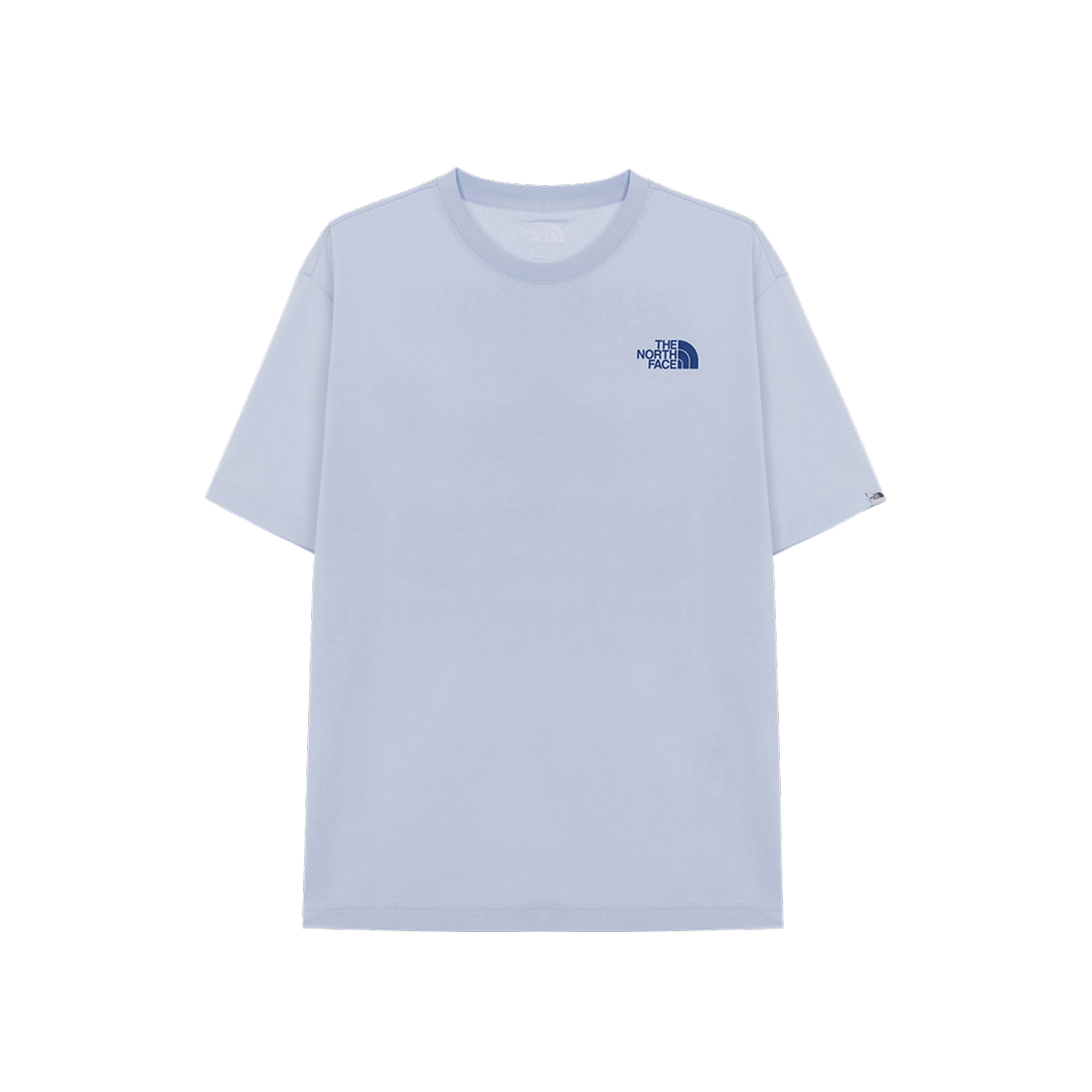 NT7UR12M The North Face White Label River Mate S/S Round T-Shirt Light Blue