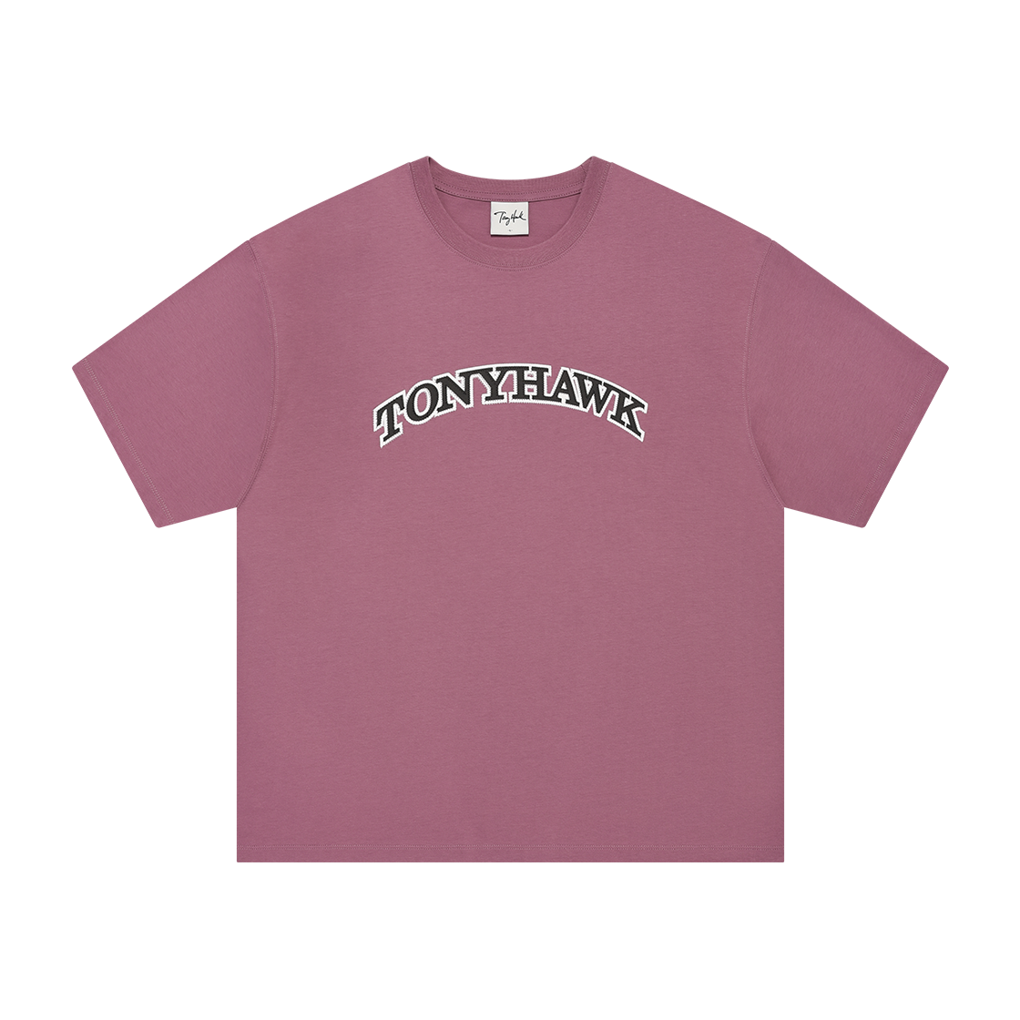 토니호크 토니호크 아치로고 티셔츠 퍼플(TONY HAWK Tony Hawk Arch Logo T-Shirt Purple)