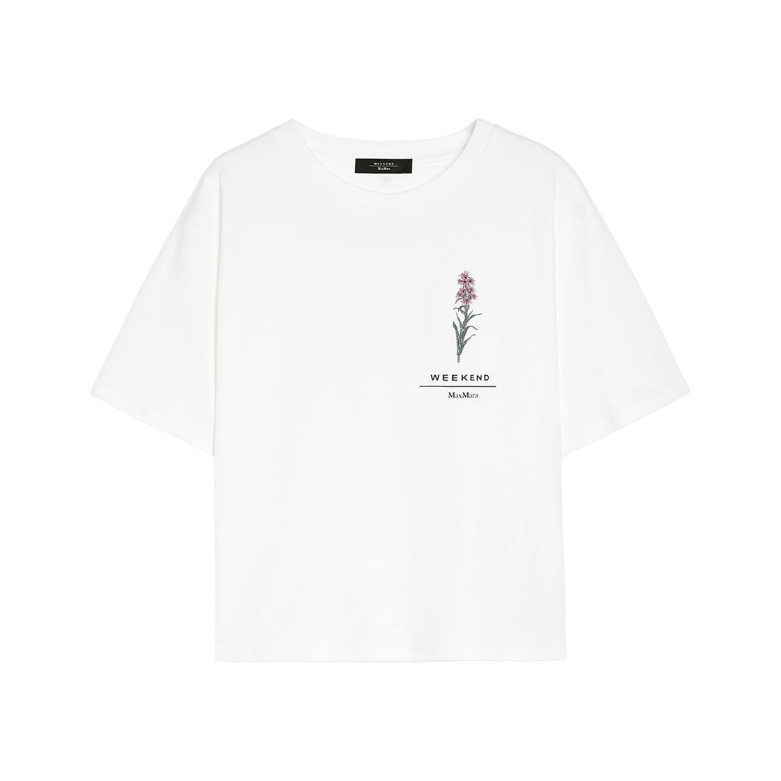 LECCO-001 (W) Weekend Max Mara Lecco Cotton T-Shirt White