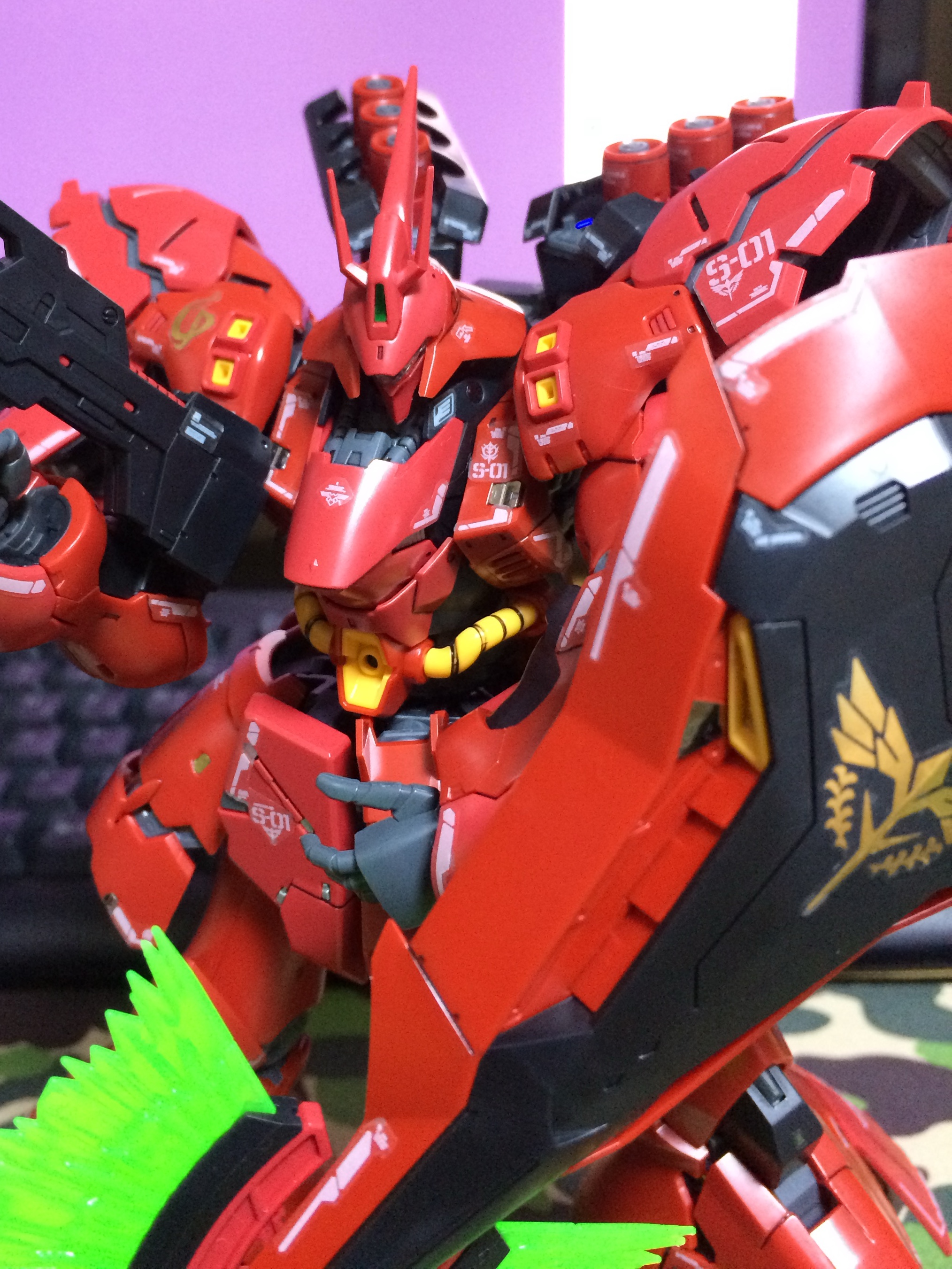 Bandai RG MSN-04 Sazabi, [SS25] moif City Dweller Parka Black 착용 스타일 - 1