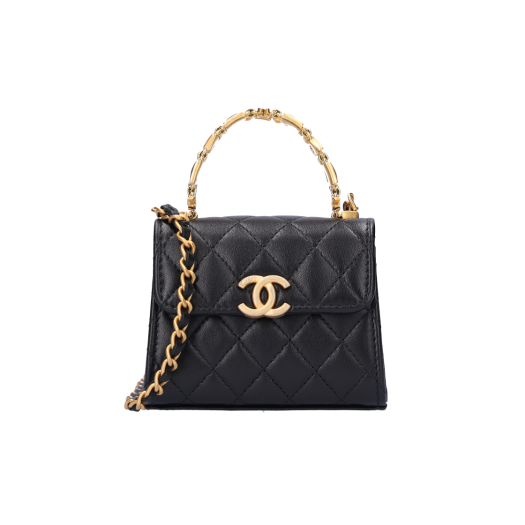 샤넬 체인 달린 미니백 트위드 시퀸 & 골드 메탈 블랙 | Chanel 샤넬 체인 달린 미니백 트위드 시퀸 & 골드 메탈 블랙 | Chanel