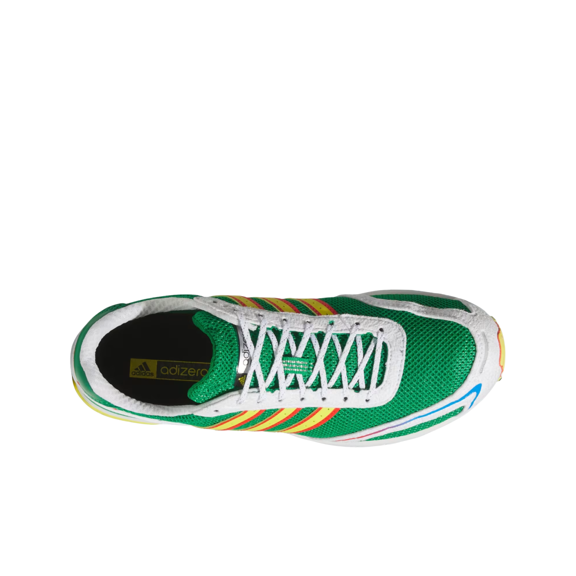 아디다스 아디제로 아디오스 그린 클라우드 화이트(Adidas Adizero Adios Green Cloud White) - 2