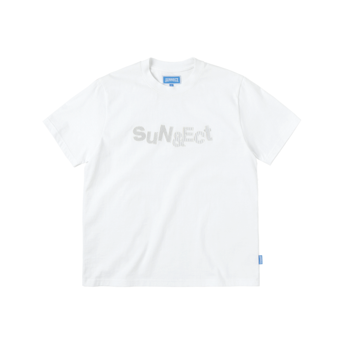 SNCT25STO010WH Sunnect Waddle Applique T-Shirt White - 대표 이미지 #1