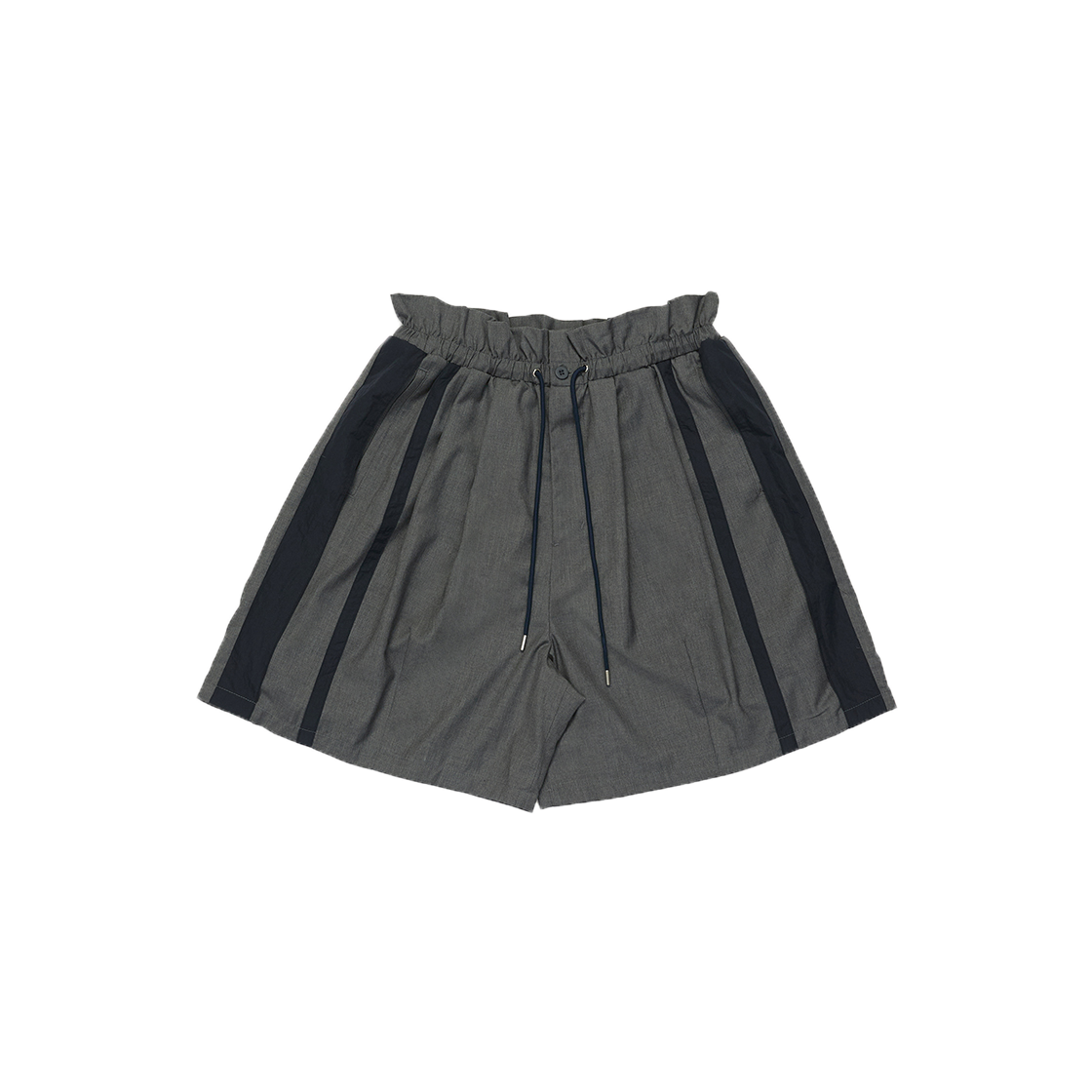 트렁크프로젝트 드로우스트링 플리츠 쇼츠 그레이(TRUNKPROJECT Drawstring Pleated Shorts Grey)