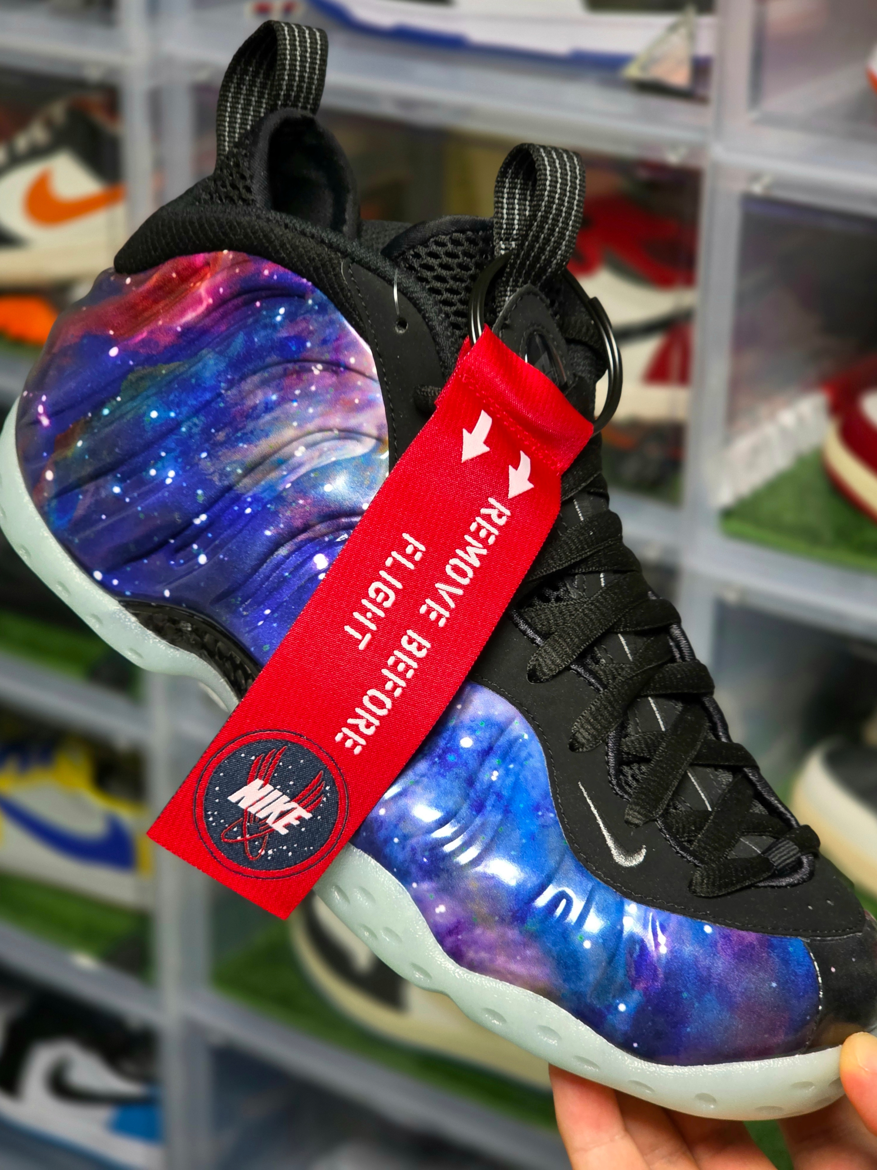 Nike Air Foamposite One Galaxy 착용 스타일 - 3