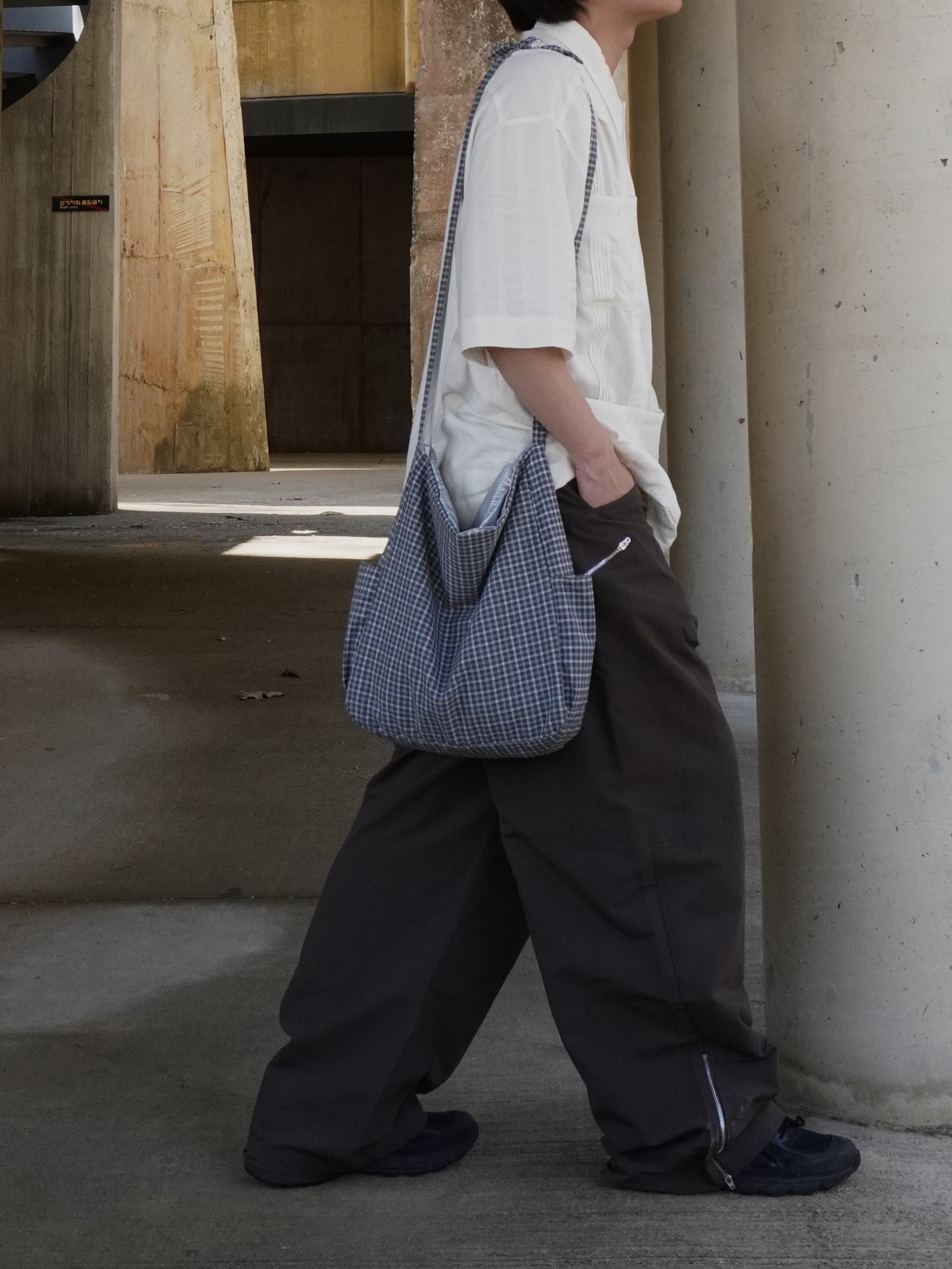 noun Utility Cargo Pants Khaki Brown 착용 스타일 - 5