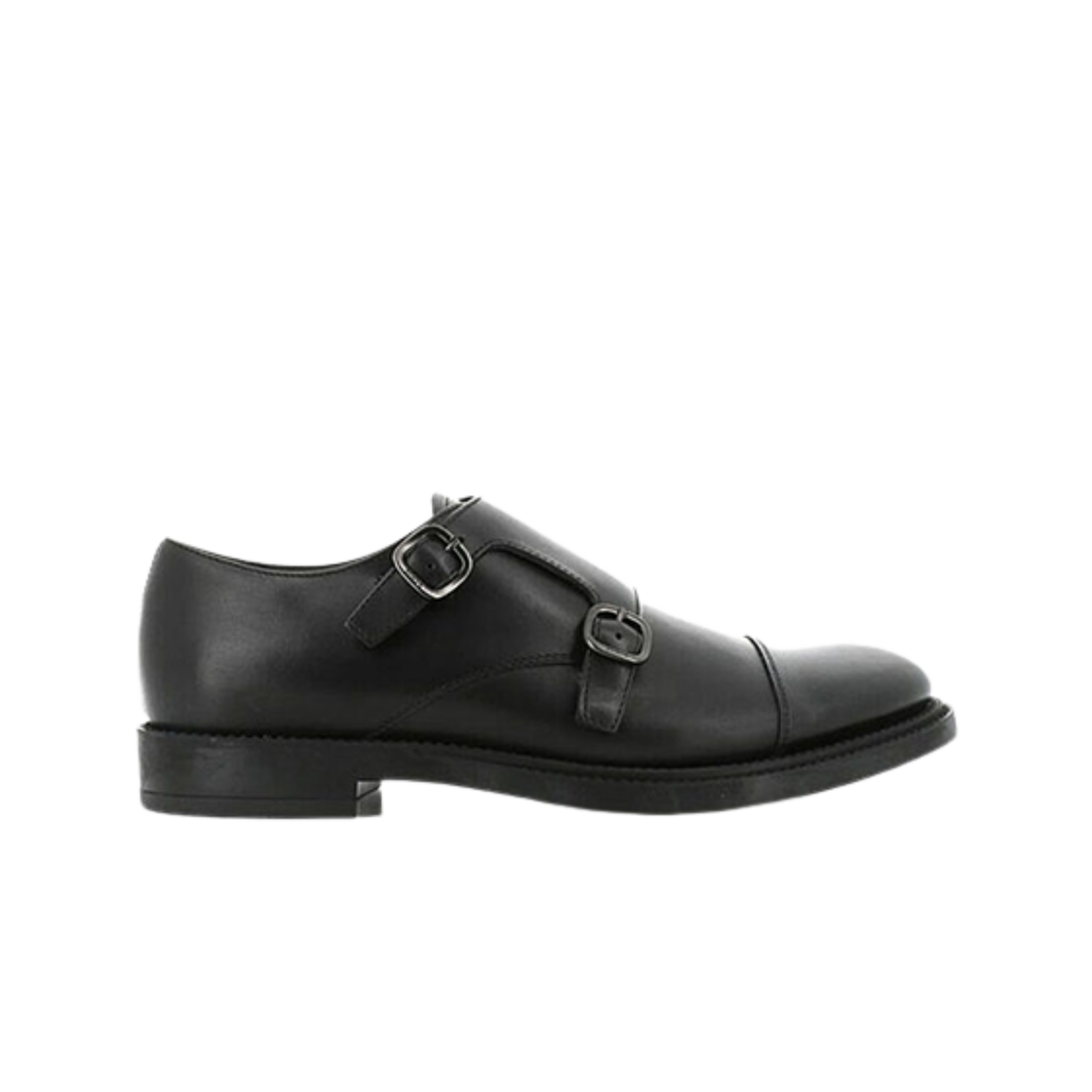 XXM62C0DK10OLWB999 Tod's Monkstrap Gomma Shoes Black