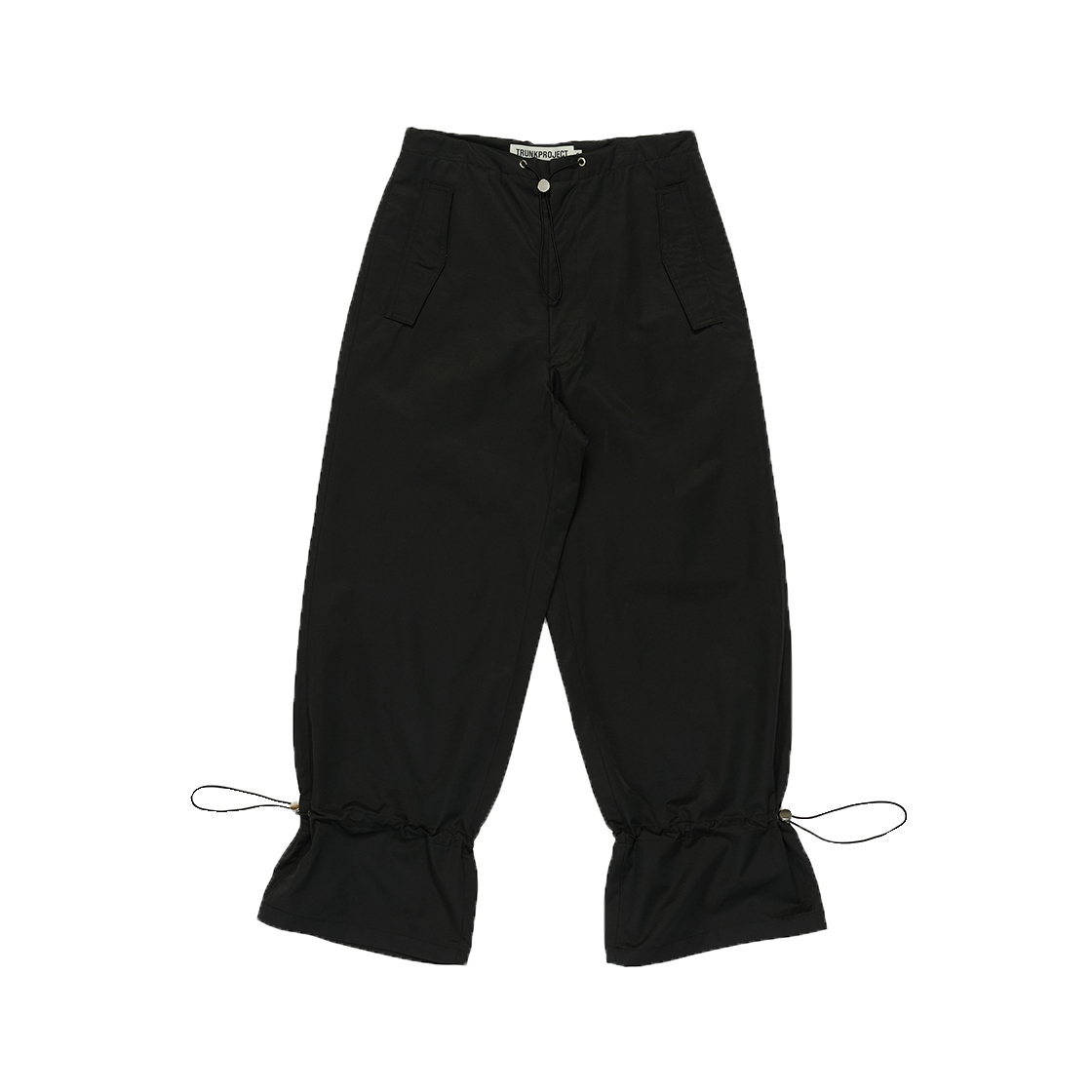 트렁크프로젝트 드로우스트링 앵클 팬츠 블랙(TRUNKPROJECT Drawstring Ankle Pants Black) - 1