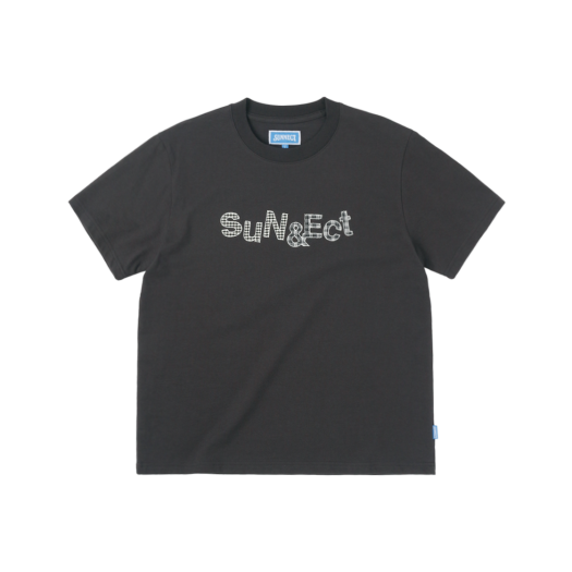 SNCT25STO010CC [예약배송] Sunnect Waddle Applique T-Shirt Charcoal