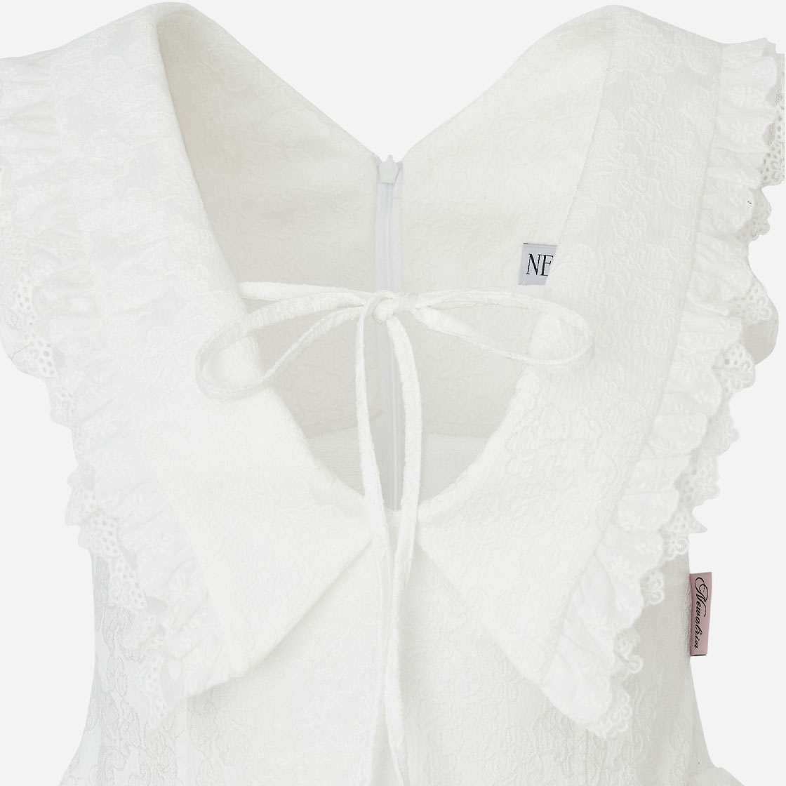뉴얼린 에리얼 블라우스 화이트(Newalrin Ariel  blouse White) - 2