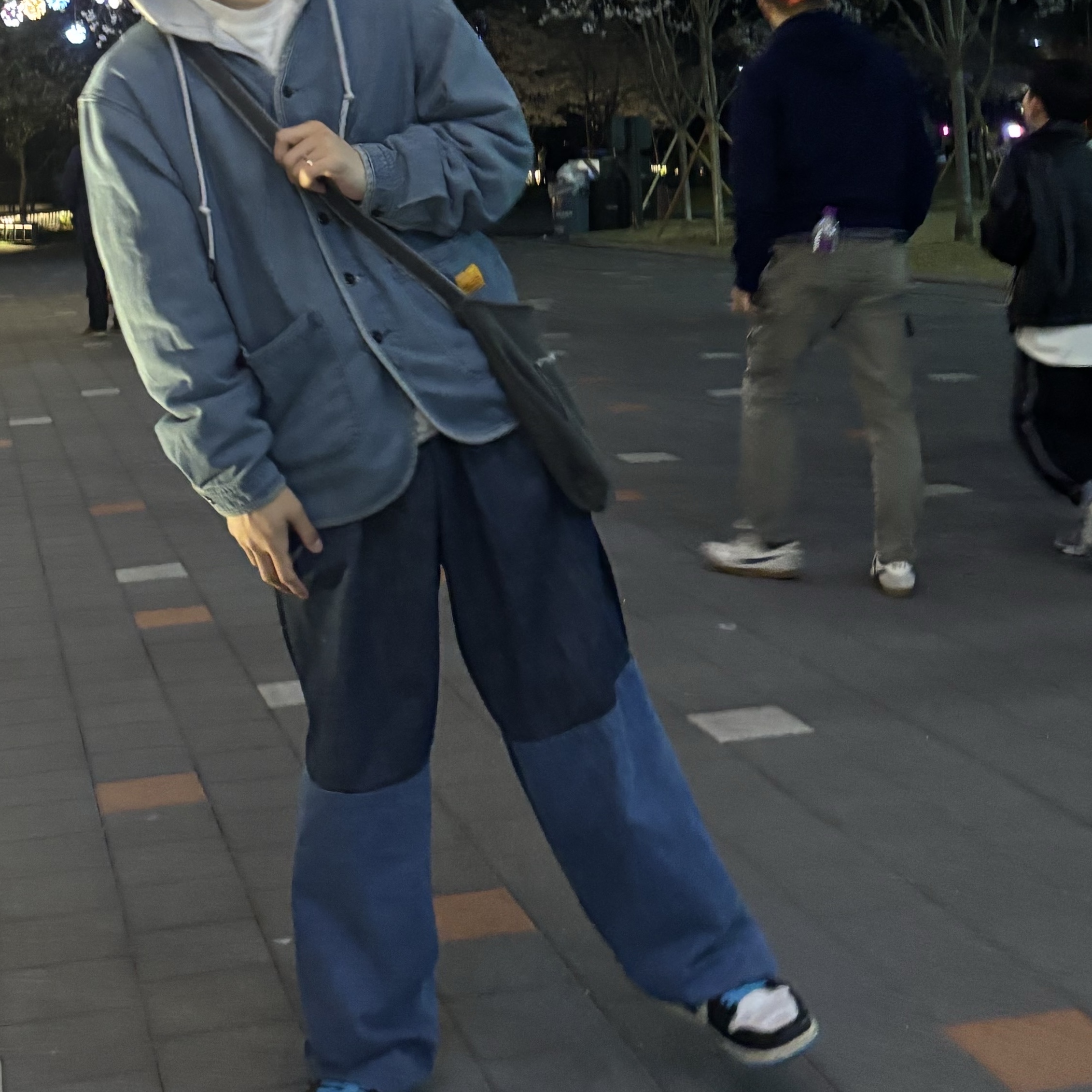 Stussy Stock Cuff Beanie Black, (W) Adidas Sambae Cloud White Core Black 착용 스타일 - 2