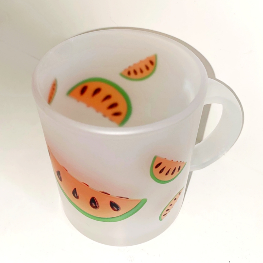 유라이크왓 토이 워터멜론 글라스 머그 무광([3% 포인트 적립] you like what Toy Watermelon Glass Mug Matte) - 2