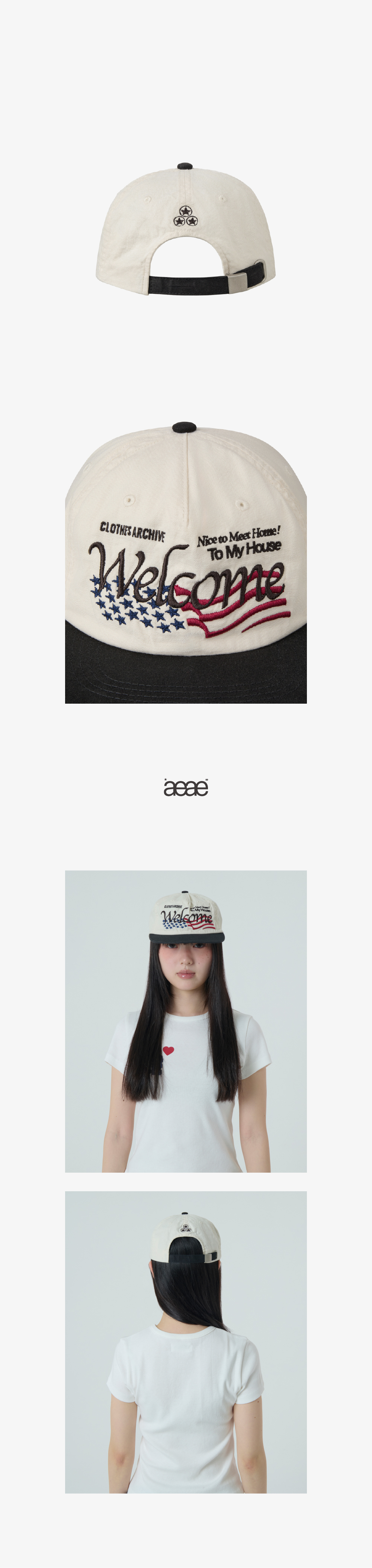 ★AEAE★ WELCOME WASHED CAP ECRU MUSINSA | AEAE WELCOME WASHED CAP [ECRU]