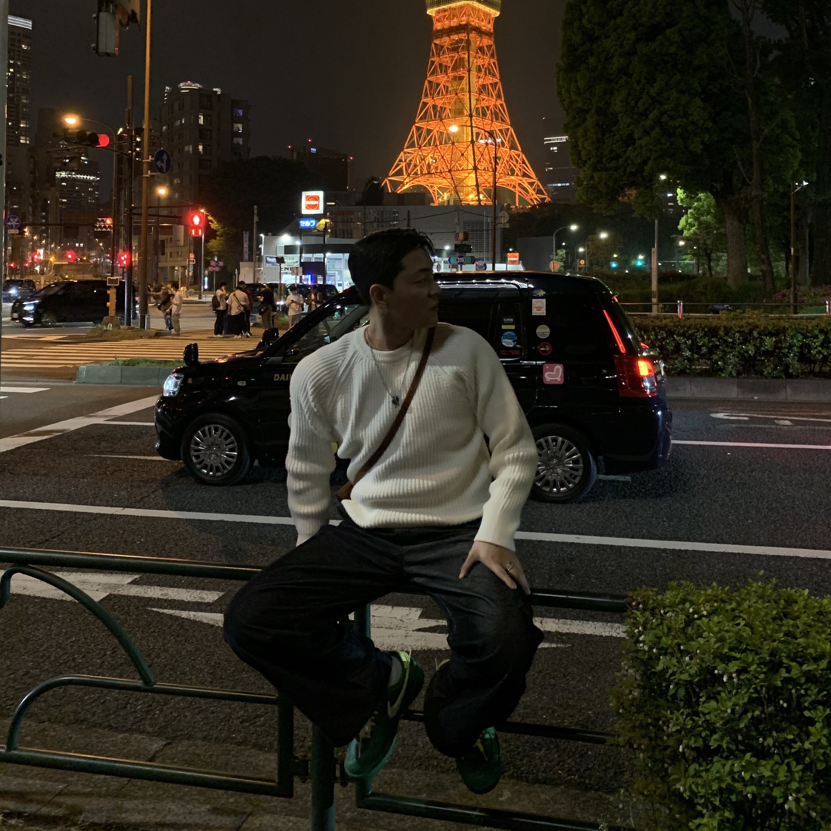 Nike x Ambush Air Force 1 Low SP Pine Green and Citron 착용 스타일 - 2