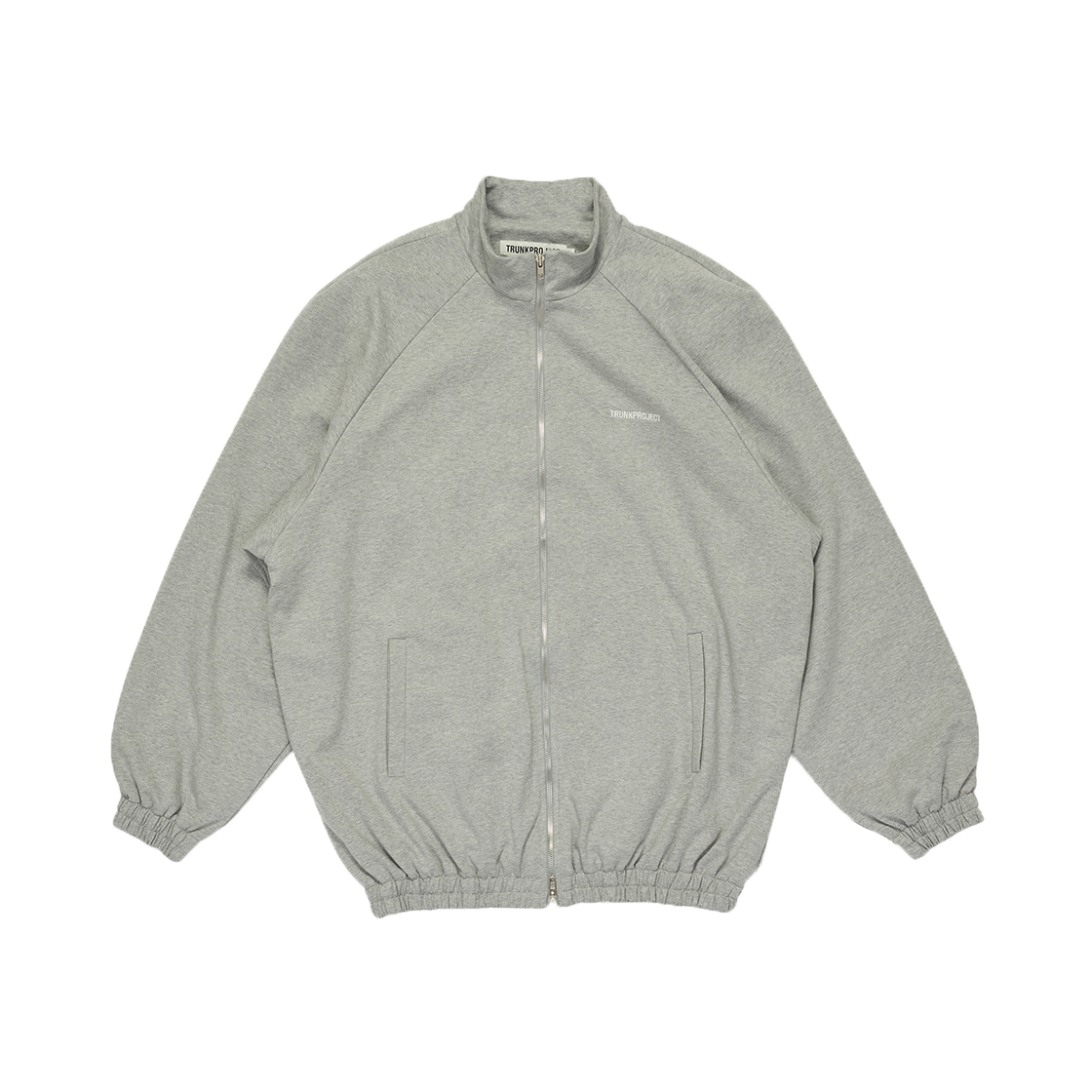 트렁크프로젝트 집업 스웻셔츠 자켓 그레이(TRUNKPROJECT Zip Up Sweatshirt Jacket Grey) - 1