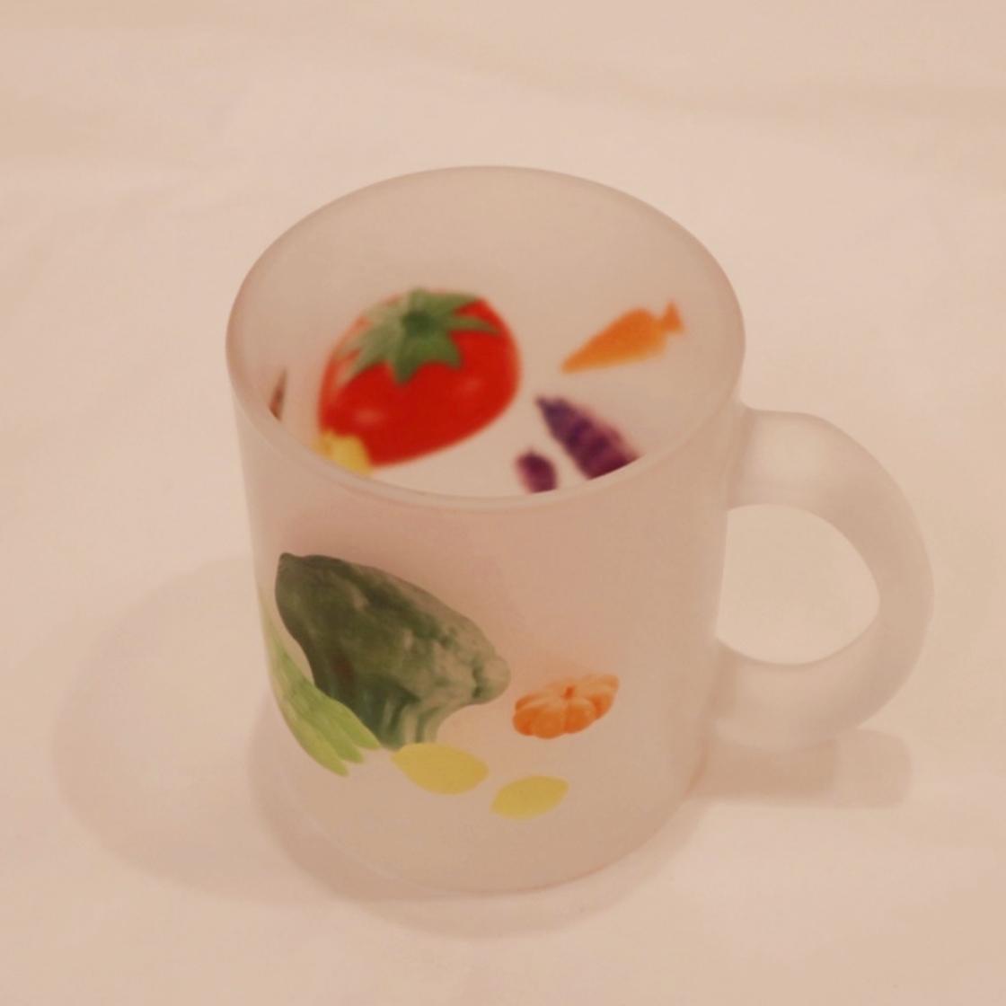 유라이크왓 토이 과일야채 글라스 머그 무광([3% 포인트 적립] you like what Toy Fruit Vegetables Glass Mug Matte) - 2