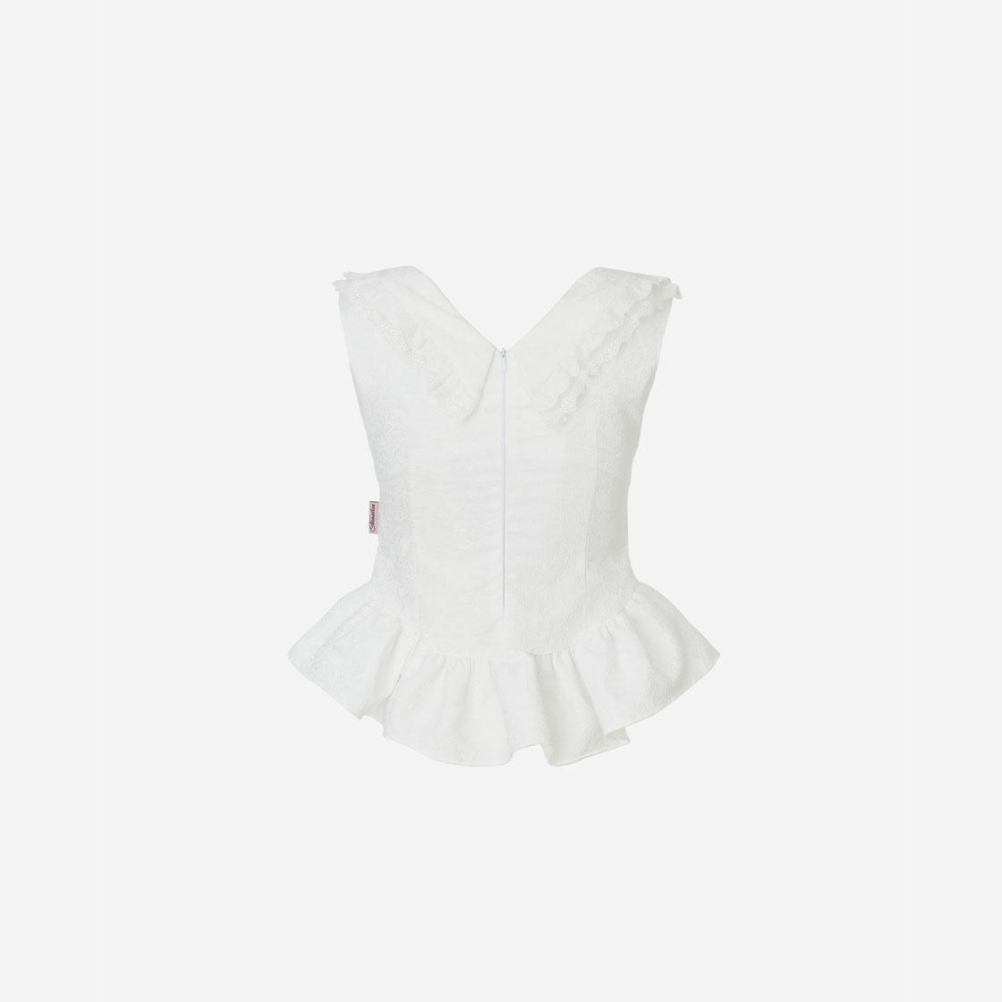 뉴얼린 에리얼 블라우스 화이트(Newalrin Ariel  blouse White) - 4