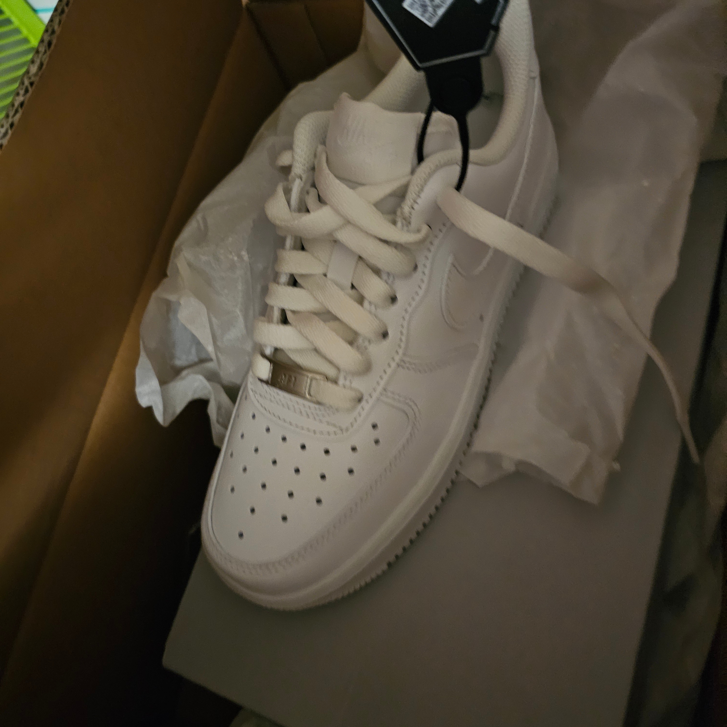 (W) Nike Air Force 1 '07 Low White 착용 스타일