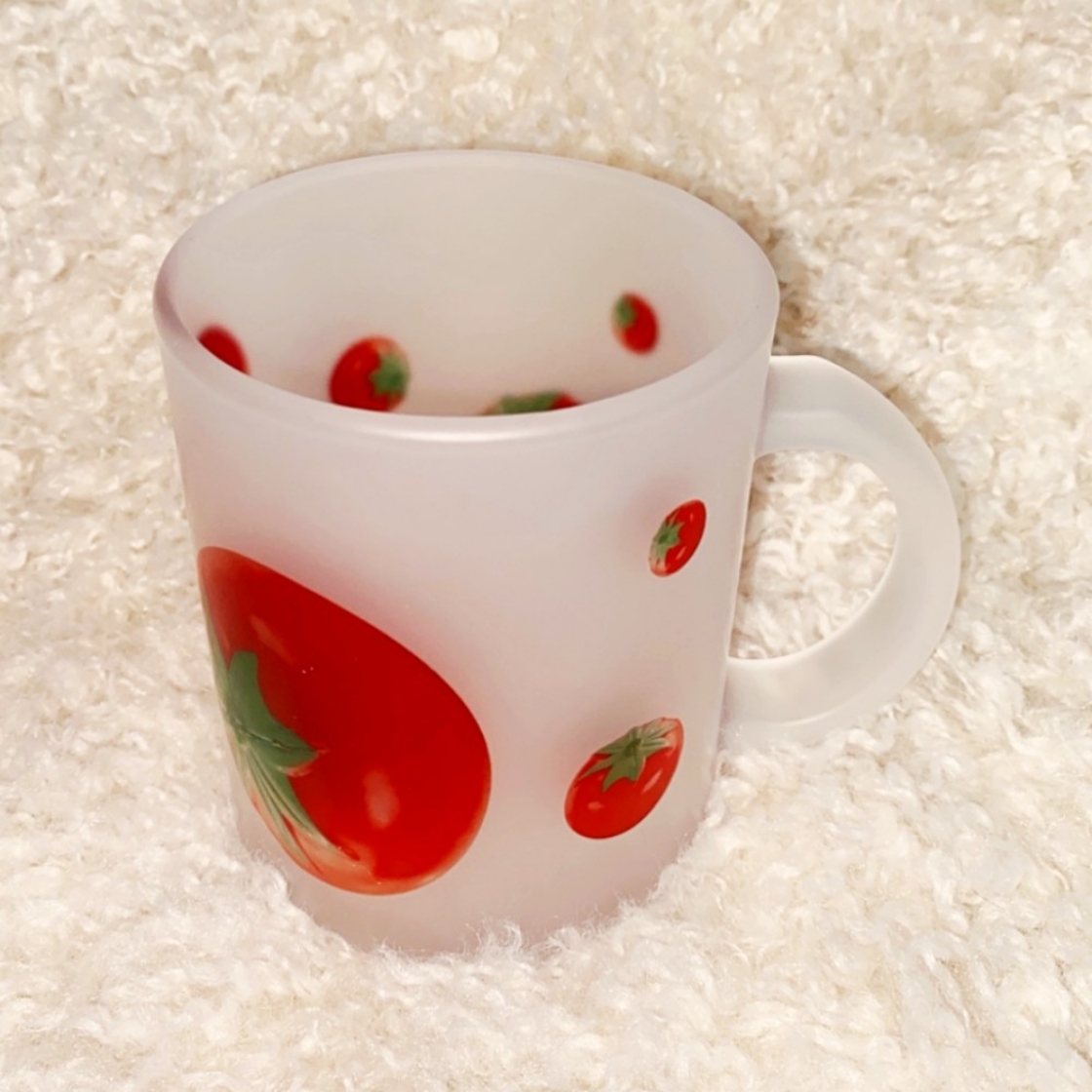 유라이크왓 토이 토마토 글라스 머그([3% 포인트 적립] you like what Toy Tomato Glass Mug) - 4
