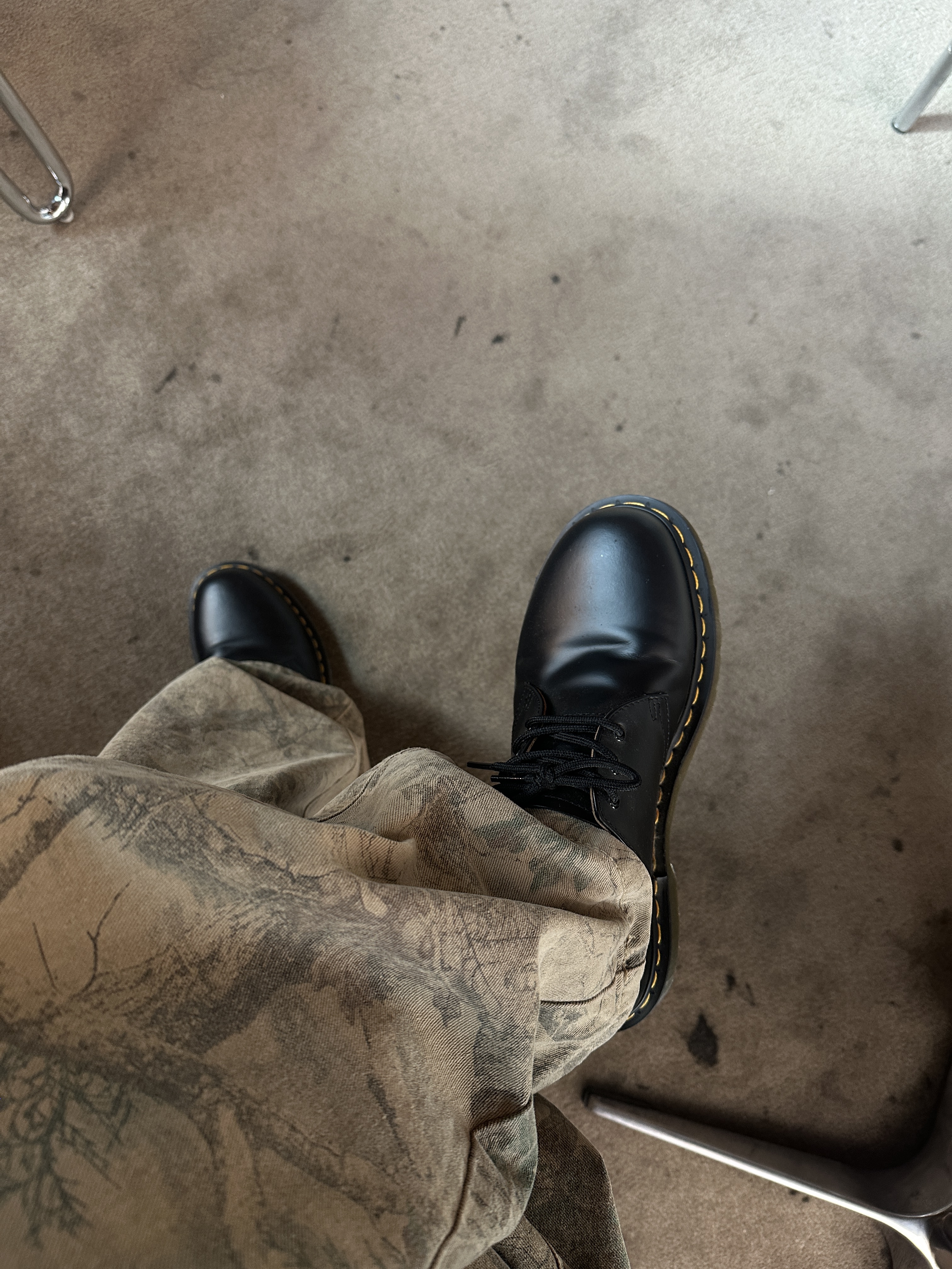 Dr. Martens 1461 Smooth Black 착용 스타일