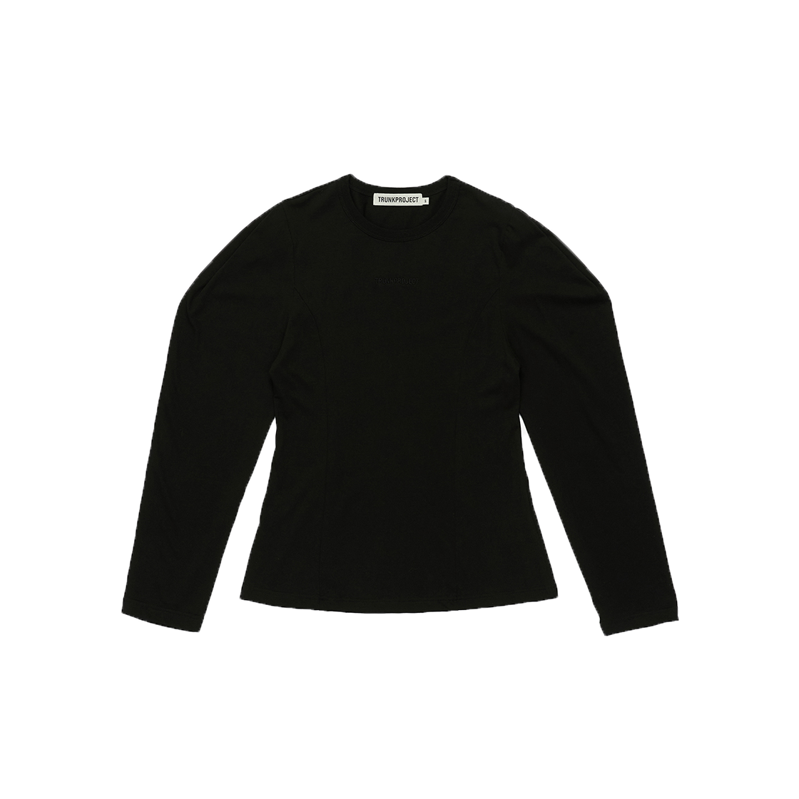 트렁크프로젝트 퍼프 롱 슬리브 티셔츠 블랙(TRUNKPROJECT Puff Long Sleeves T-Shirt Black)