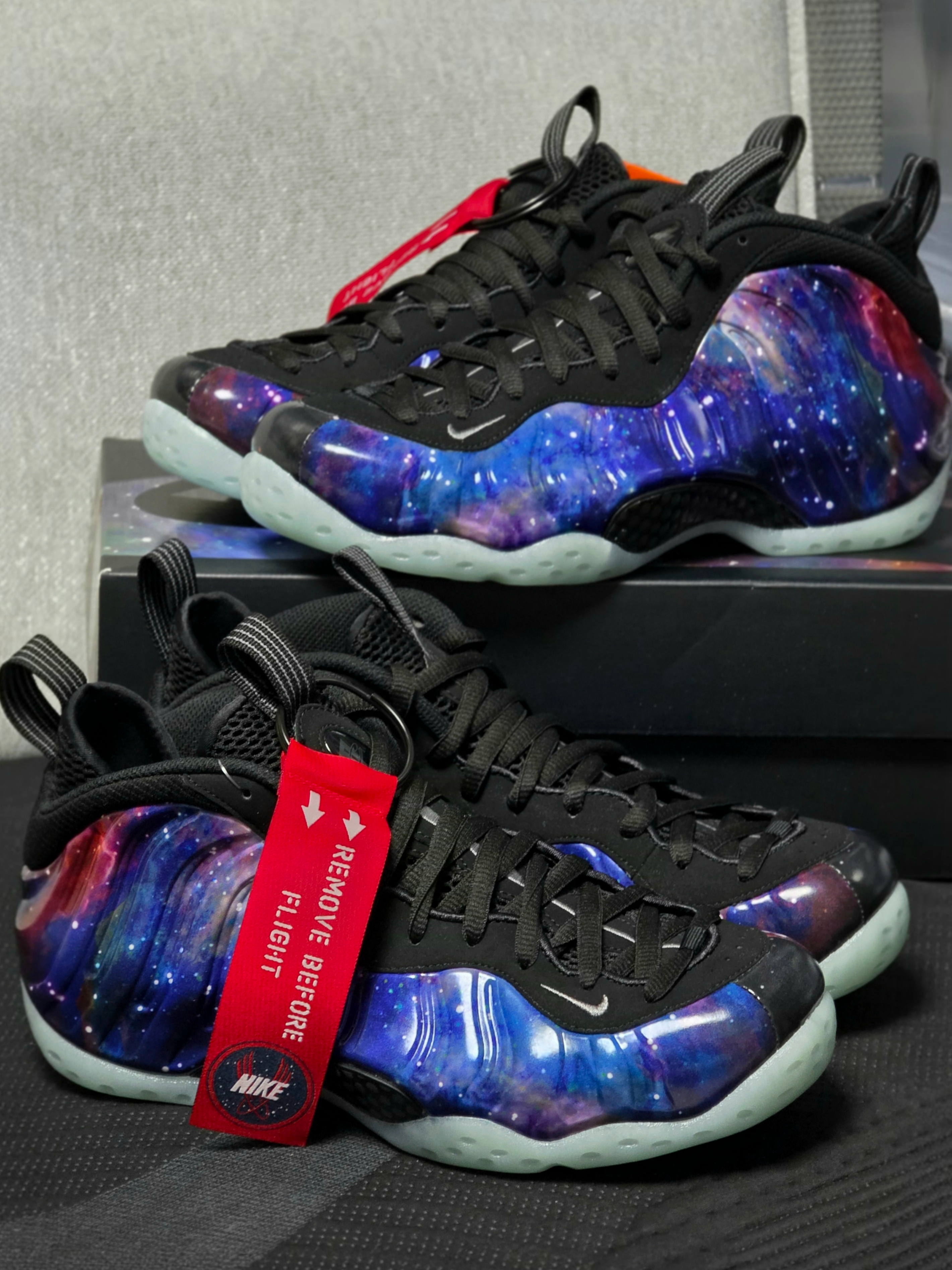 Nike Air Foamposite One Galaxy 착용 스타일 - 6