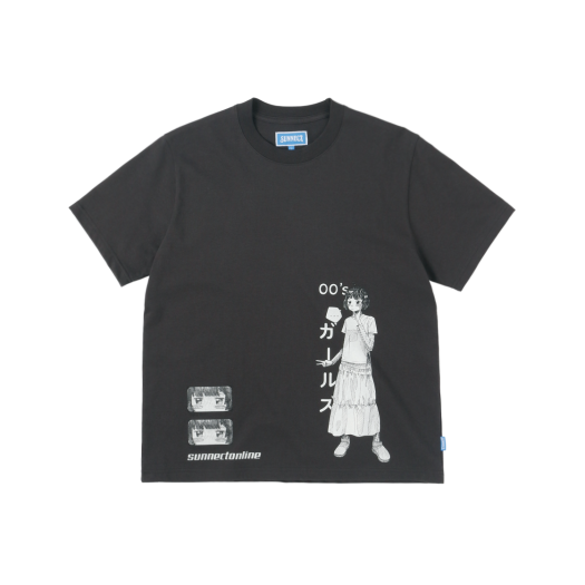 SNCT25STO011CC Sunnect 00Girl T-Shirt Charcoal