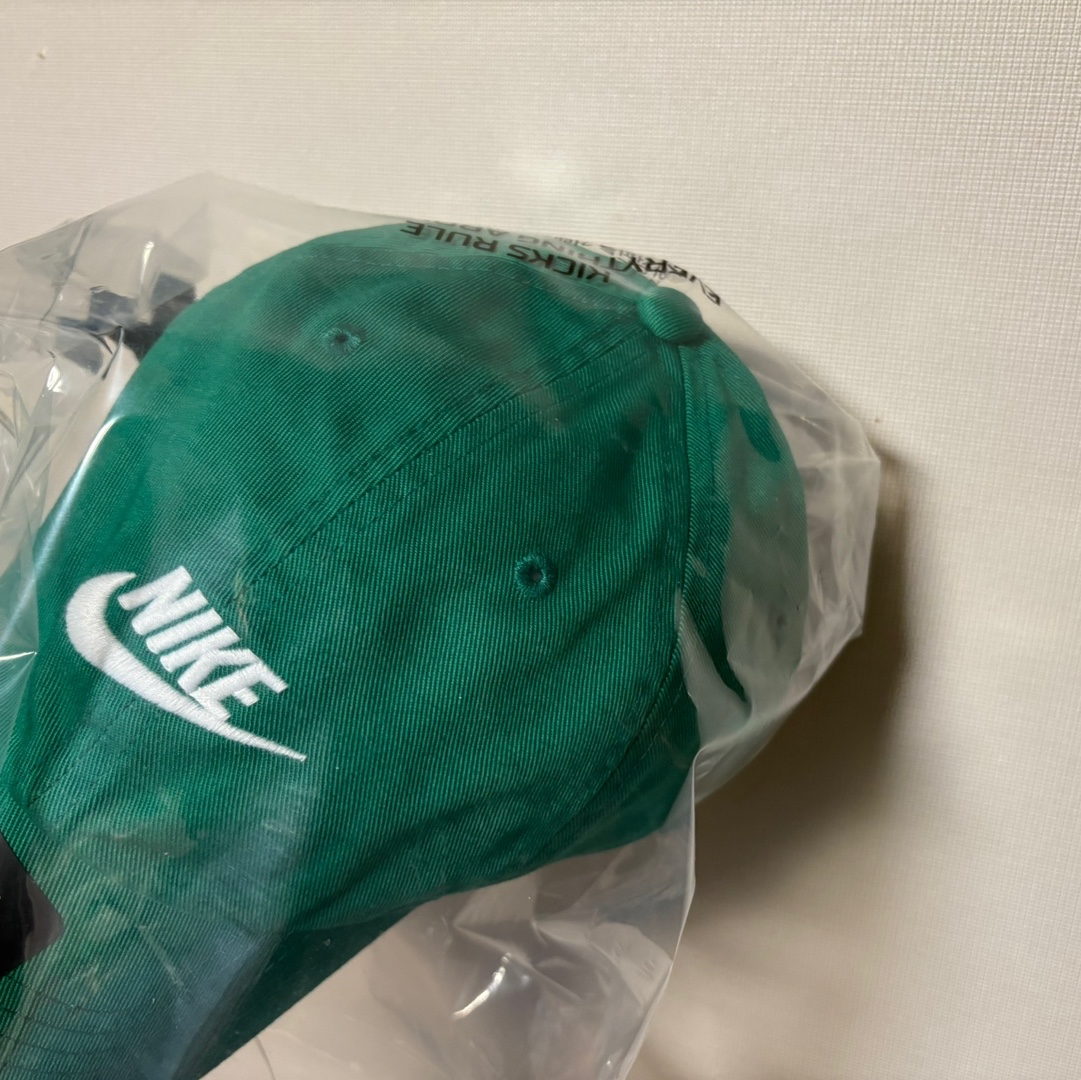 Nike Club Unstructured Futura Washed Cap Malachite 착용 스타일
