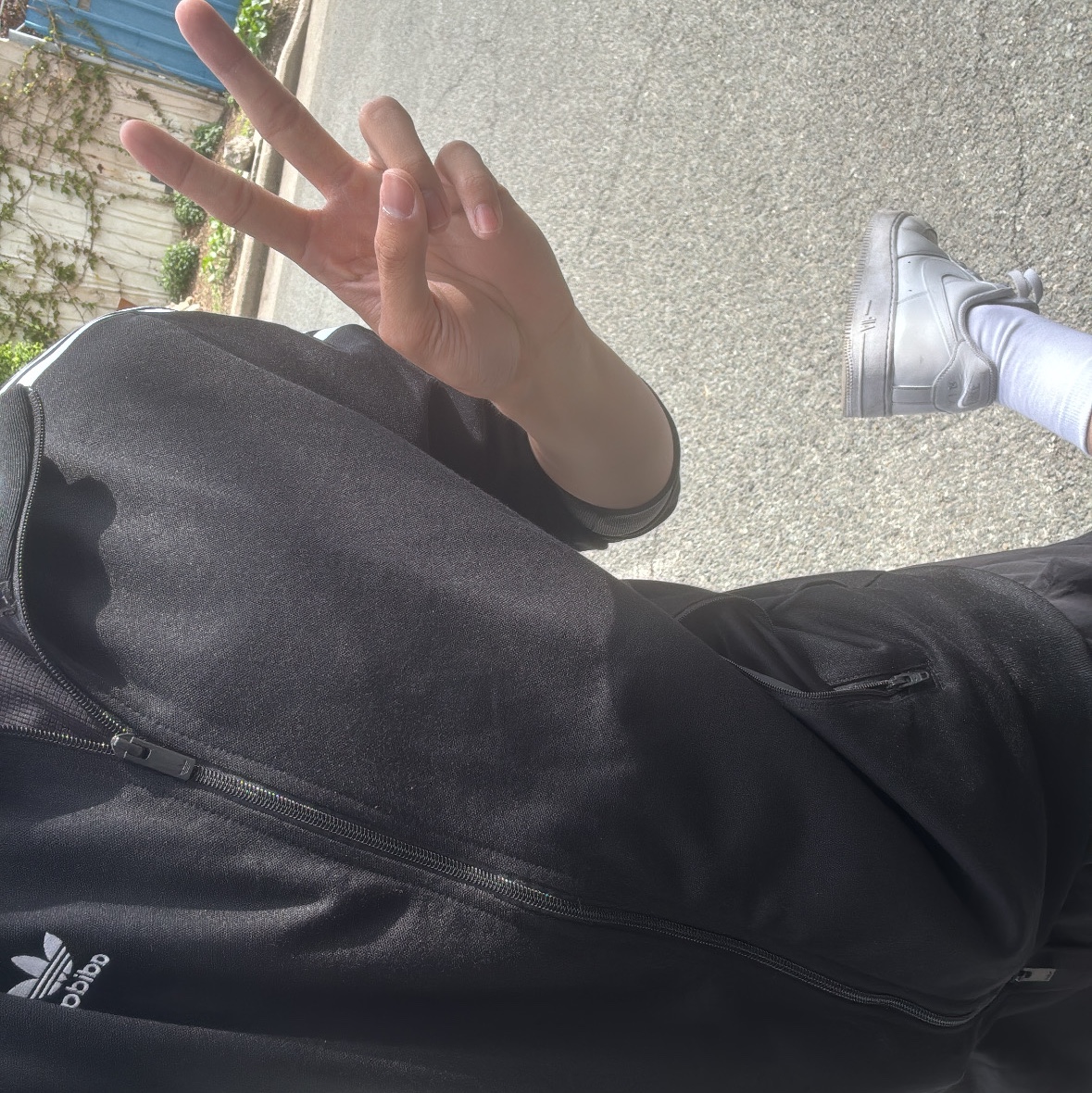 Adidas Adicolor Classic Beckenbauer Track Top Black - KR Sizing, Nike Air Force 1 '07 Low White 착용 스타일