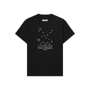 Maison Margiela Numeric Logo Mako Cotton T-Shirt Black (Single Stiches)