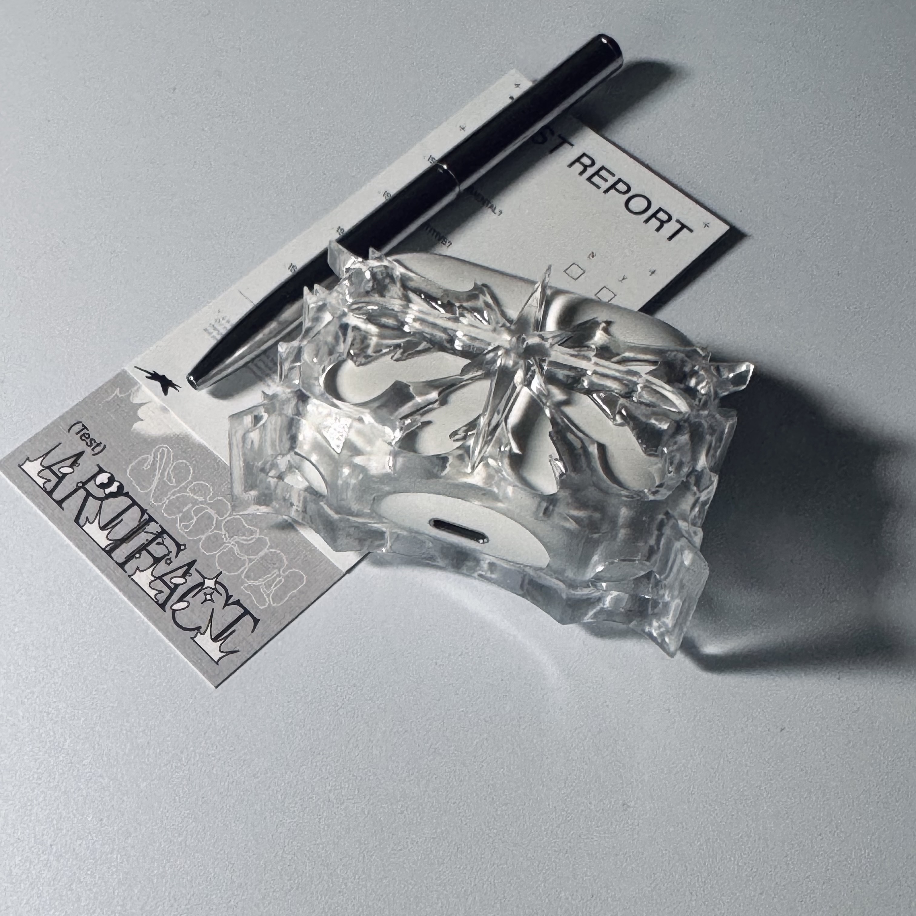 Test Artifact x Tilldawn Era Airpods Pro Case Leak Clear 착용 스타일