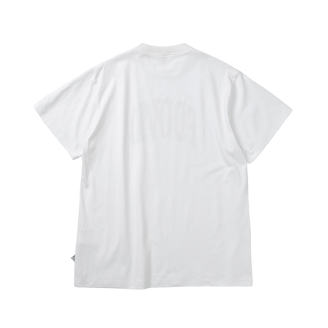 파운드포켓 파운드 티셔츠 화이트(Found Pocket Found T-Shirt White) - 2