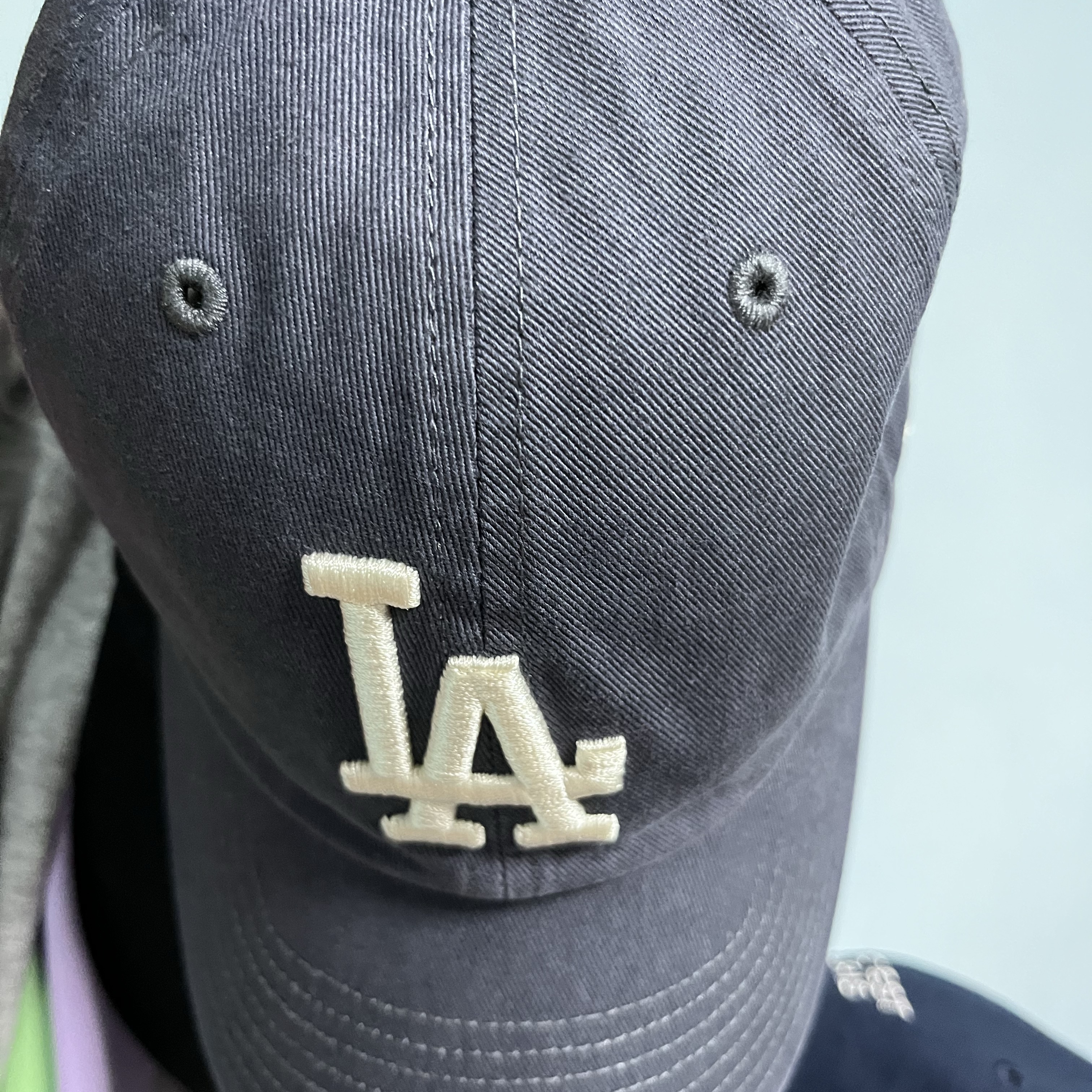 47 Brand LA Dodgers 47 Clean Up Vintage Navy 착용 스타일