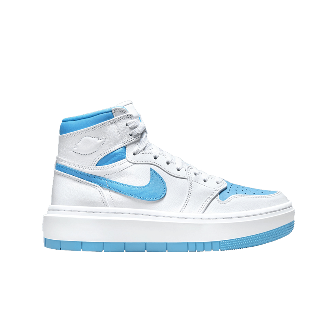 (W) 조던 1 엘리베이트 하이 화이트 파우더 블루((W) Jordan 1 Elevate High White Dark Powder Blue)